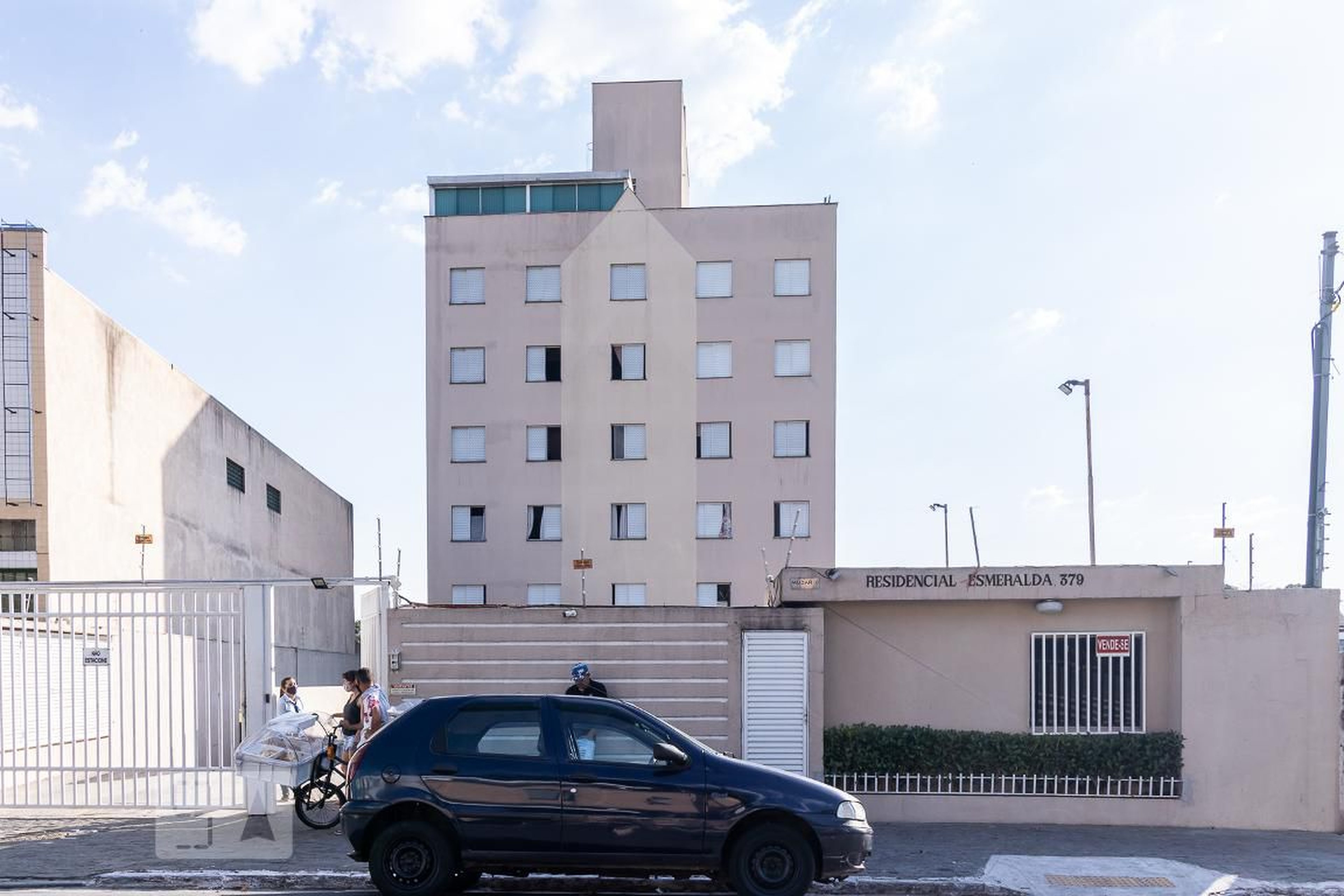 Fachada do Condomínio Residencial Esmeralda