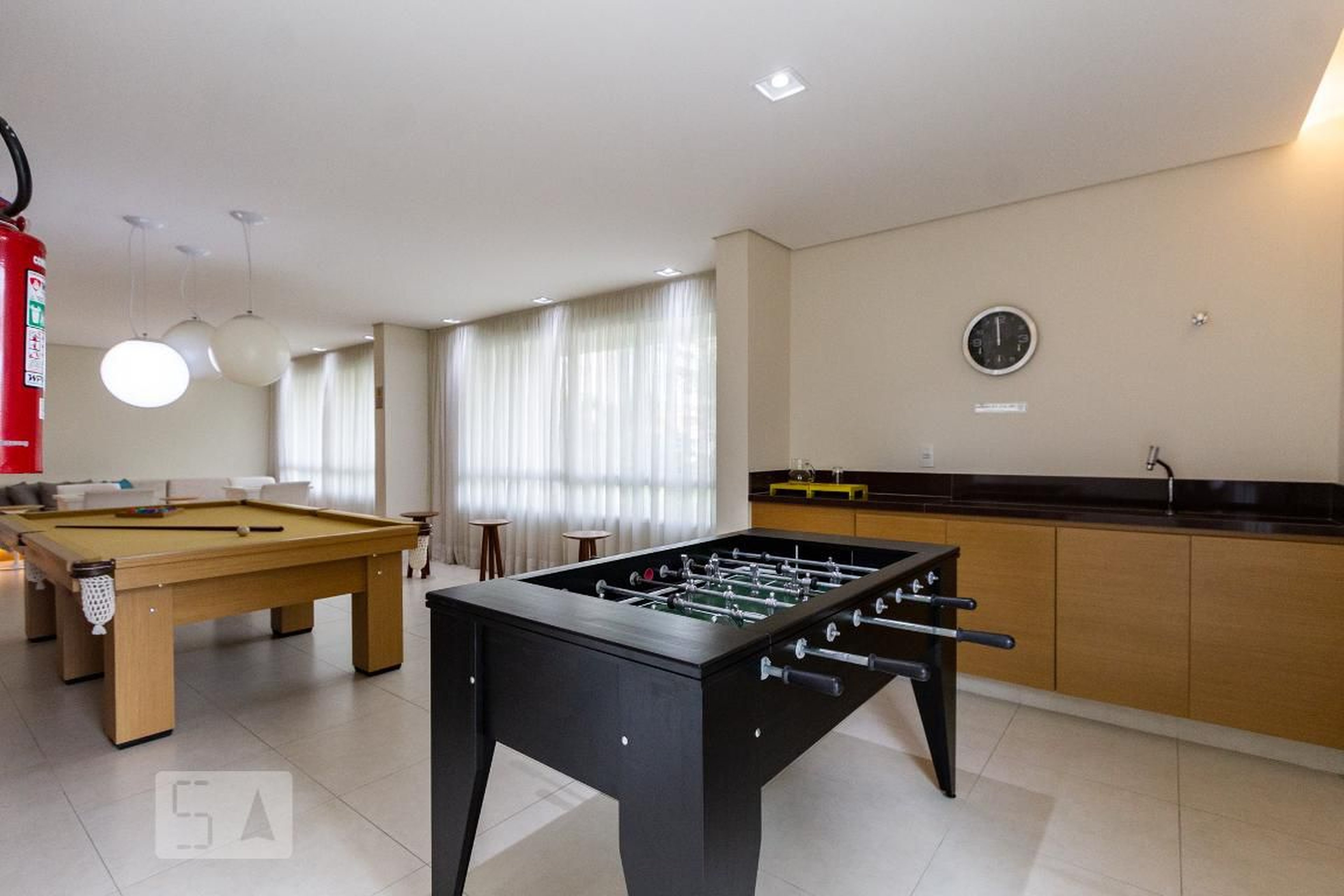 Sala de jogos - Estilo Jardins