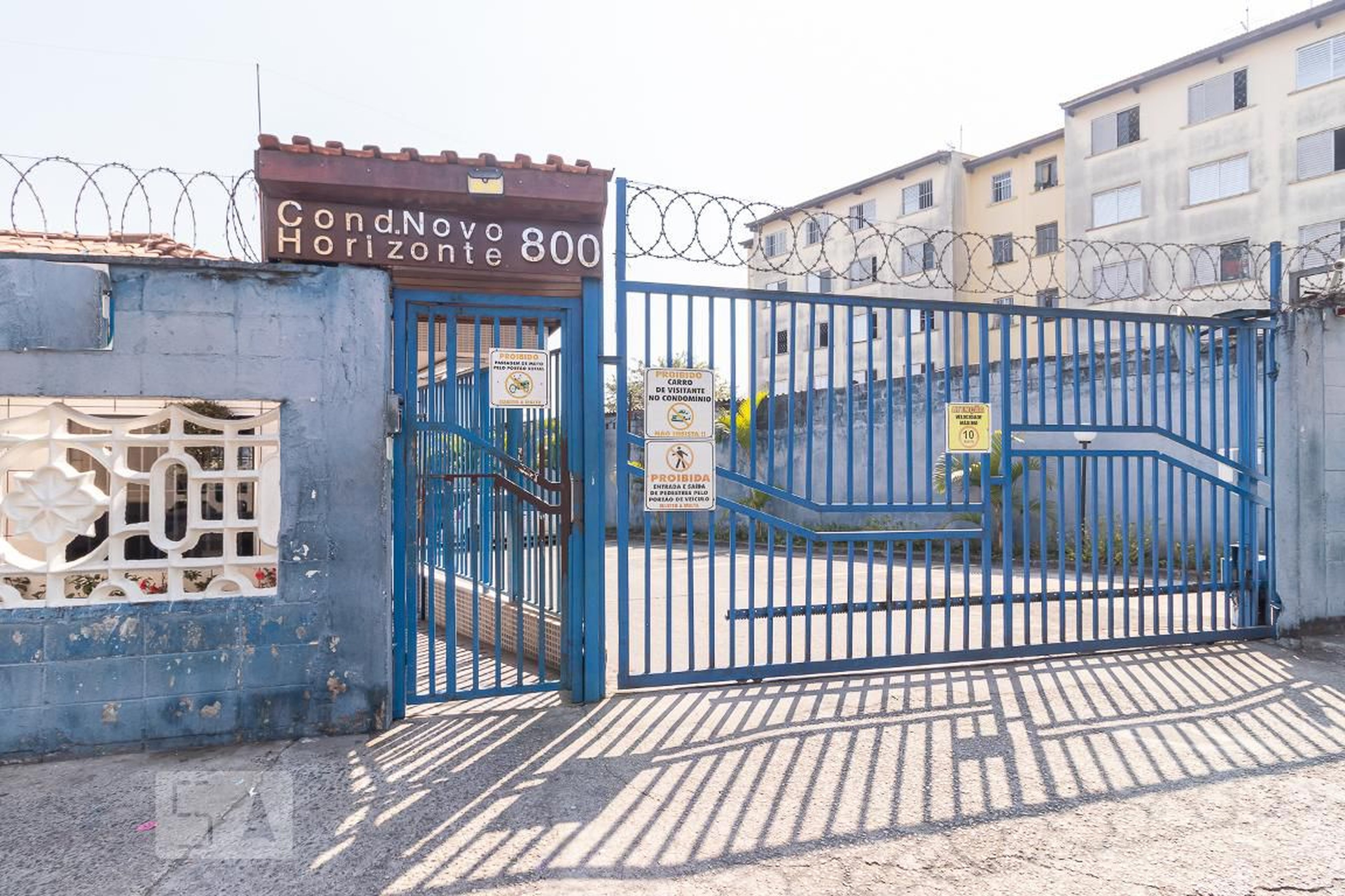 Fachada do Condomínio Condomínio Novo Horizonte