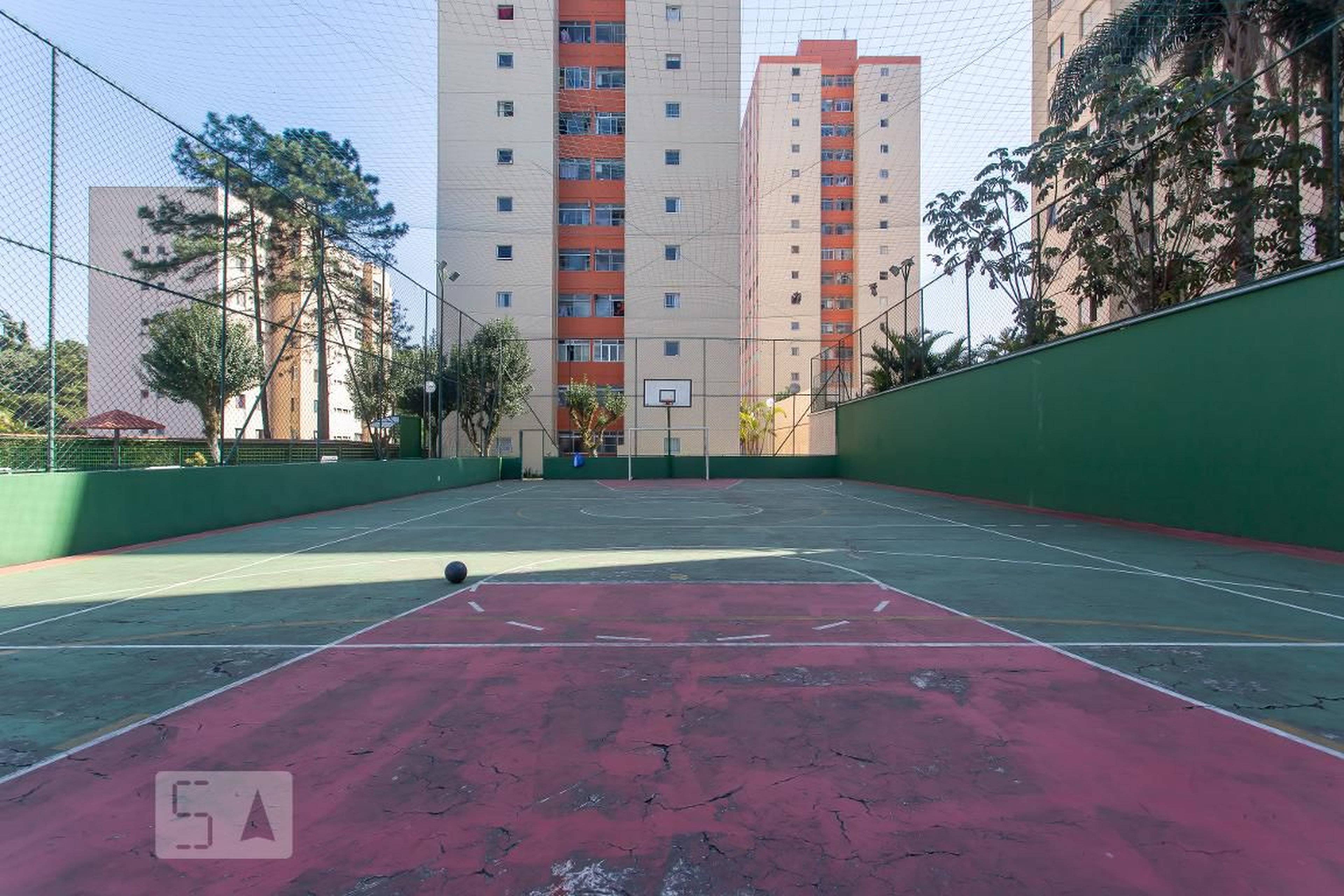 Quadra poliesportiva - Edifício Jacuí