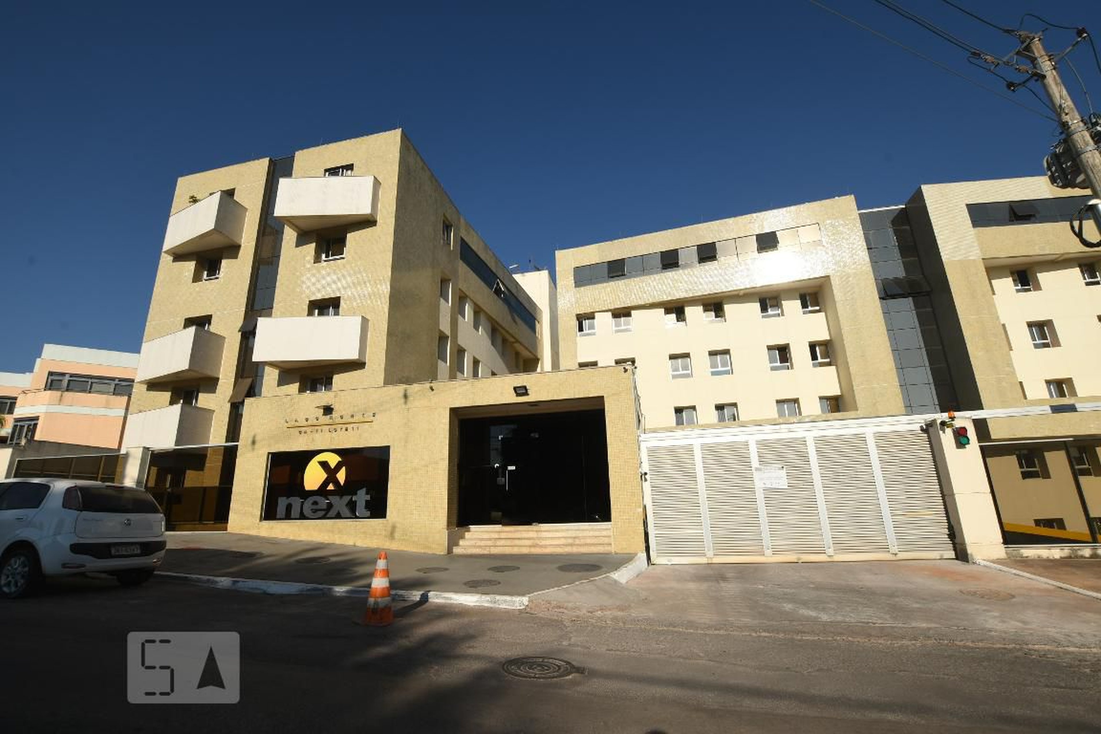 Fachada Condomínio em Ca 11, edificio next b