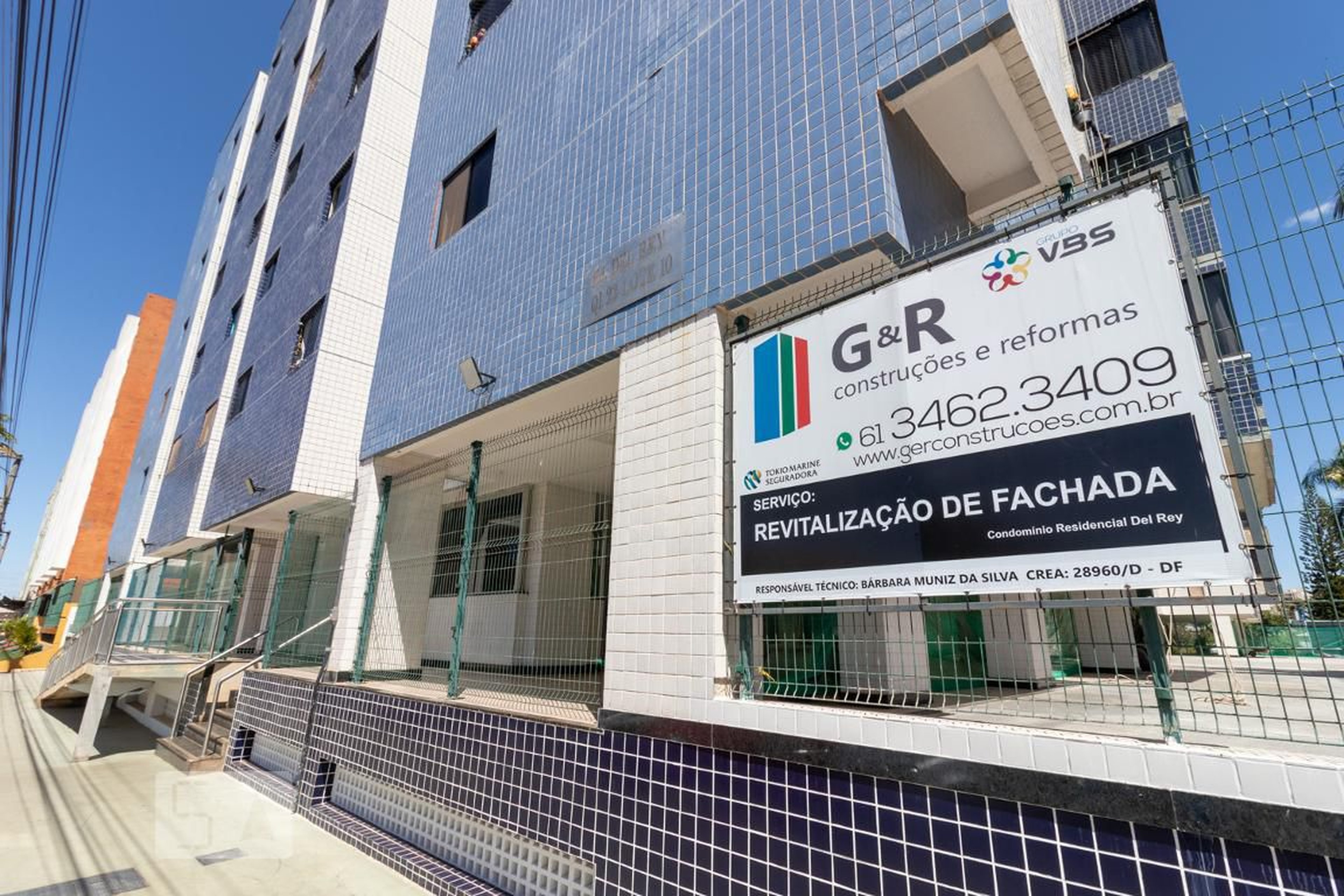 Fachada Residencial Edifício Del Rey