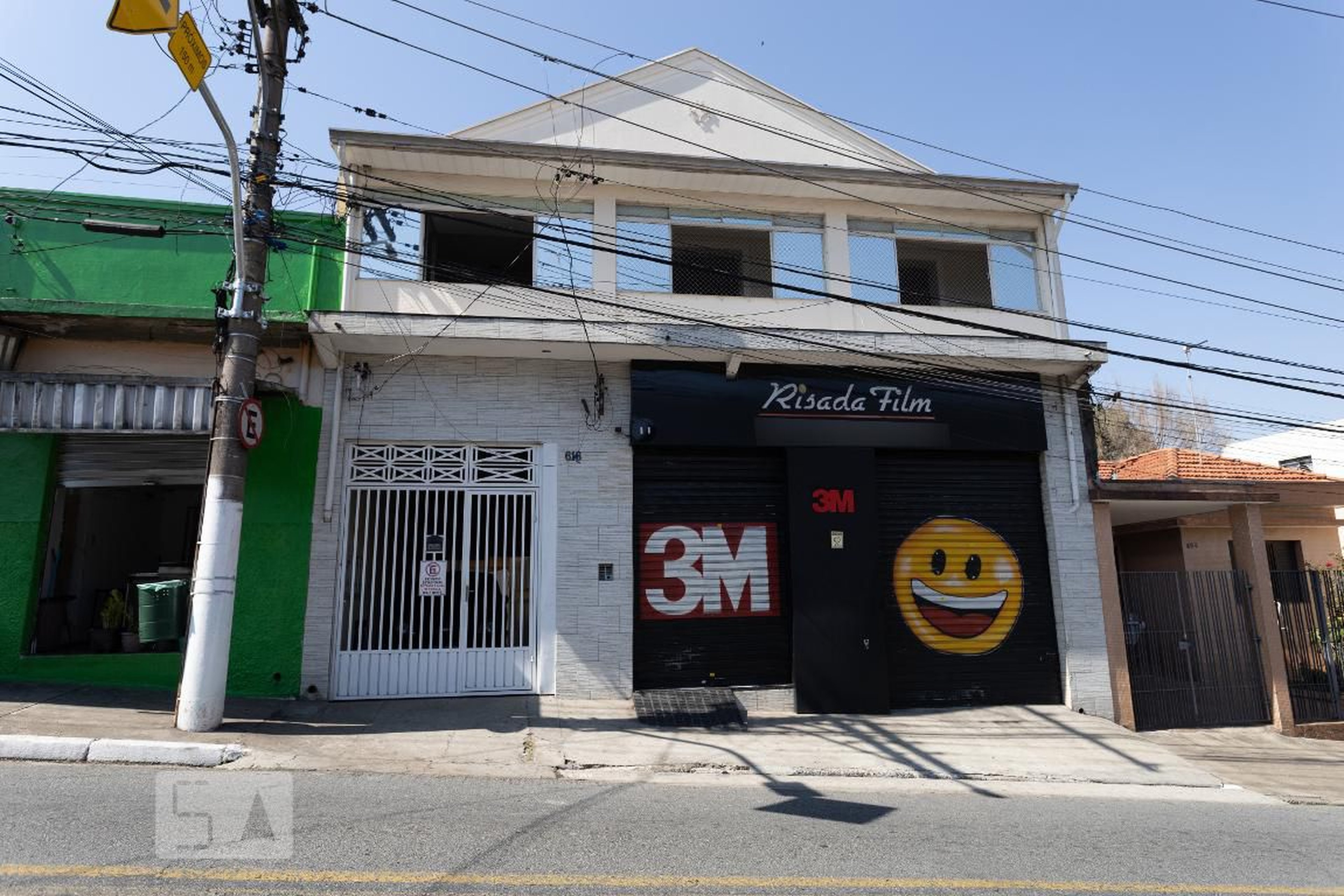 Fachada Condomínio em Rua Paramu, 616