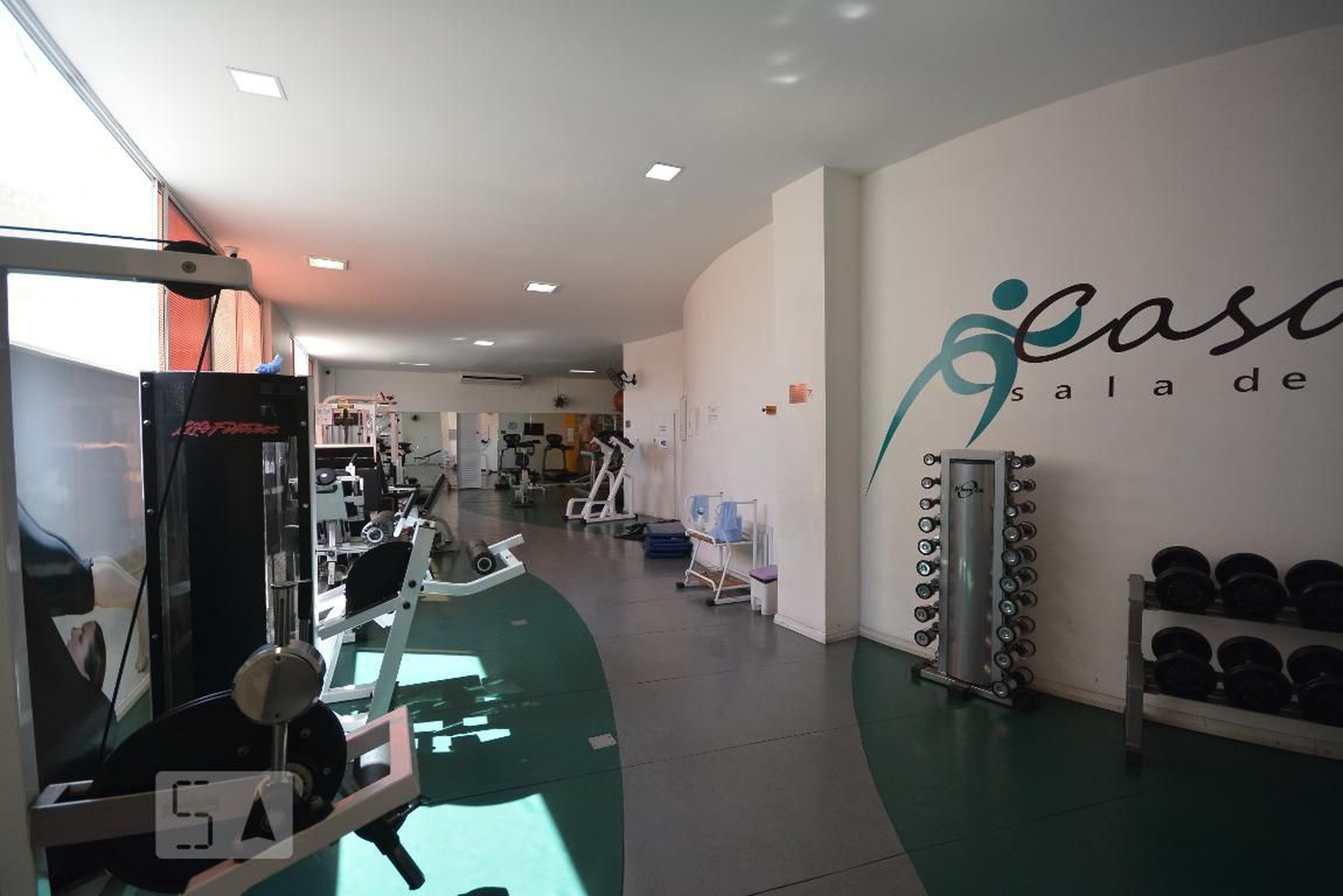 Academia - Casa Alta-Trabalho