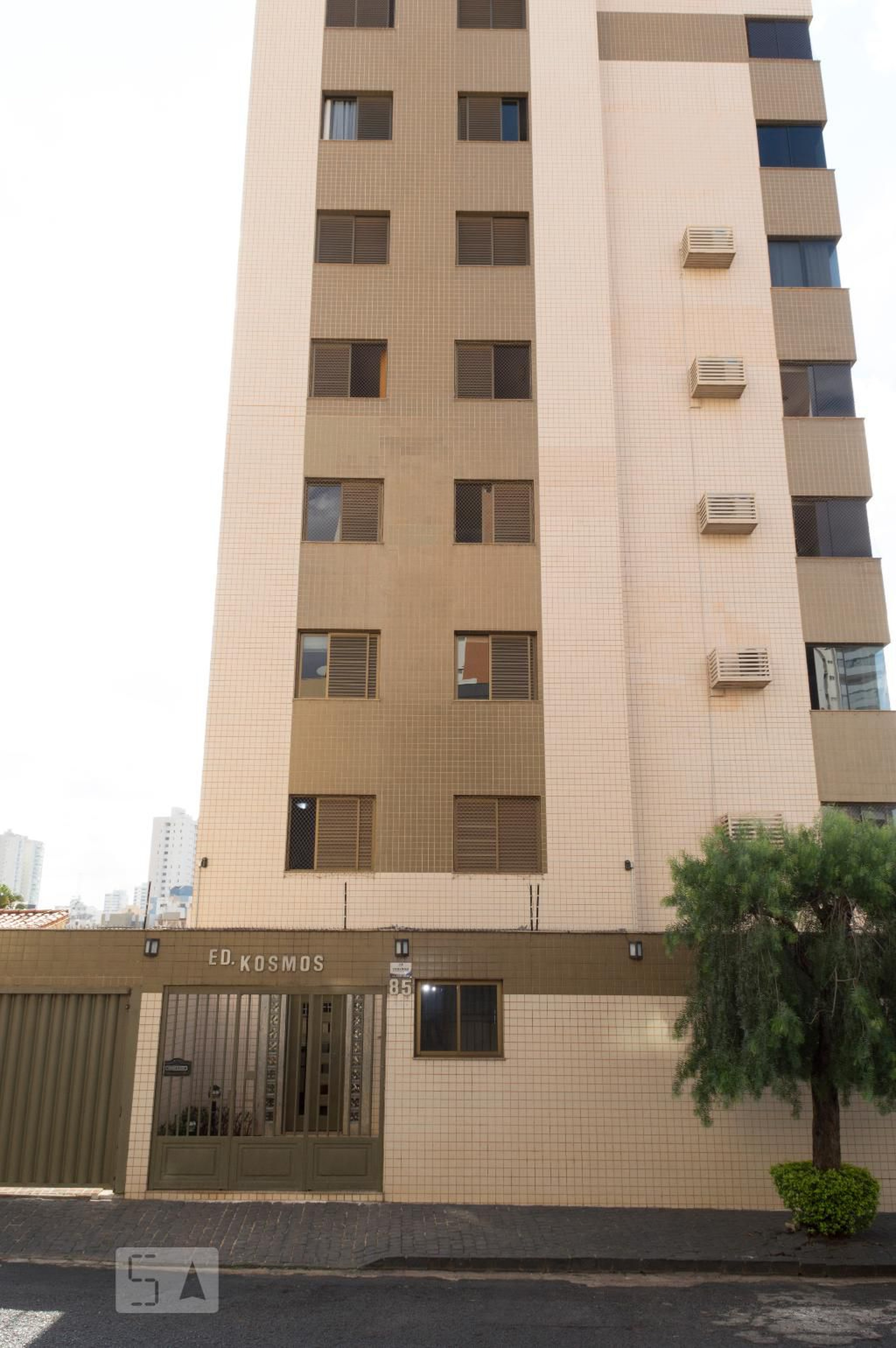 Fachada Condomínio em Avenida Divino Lucas Martins, 85