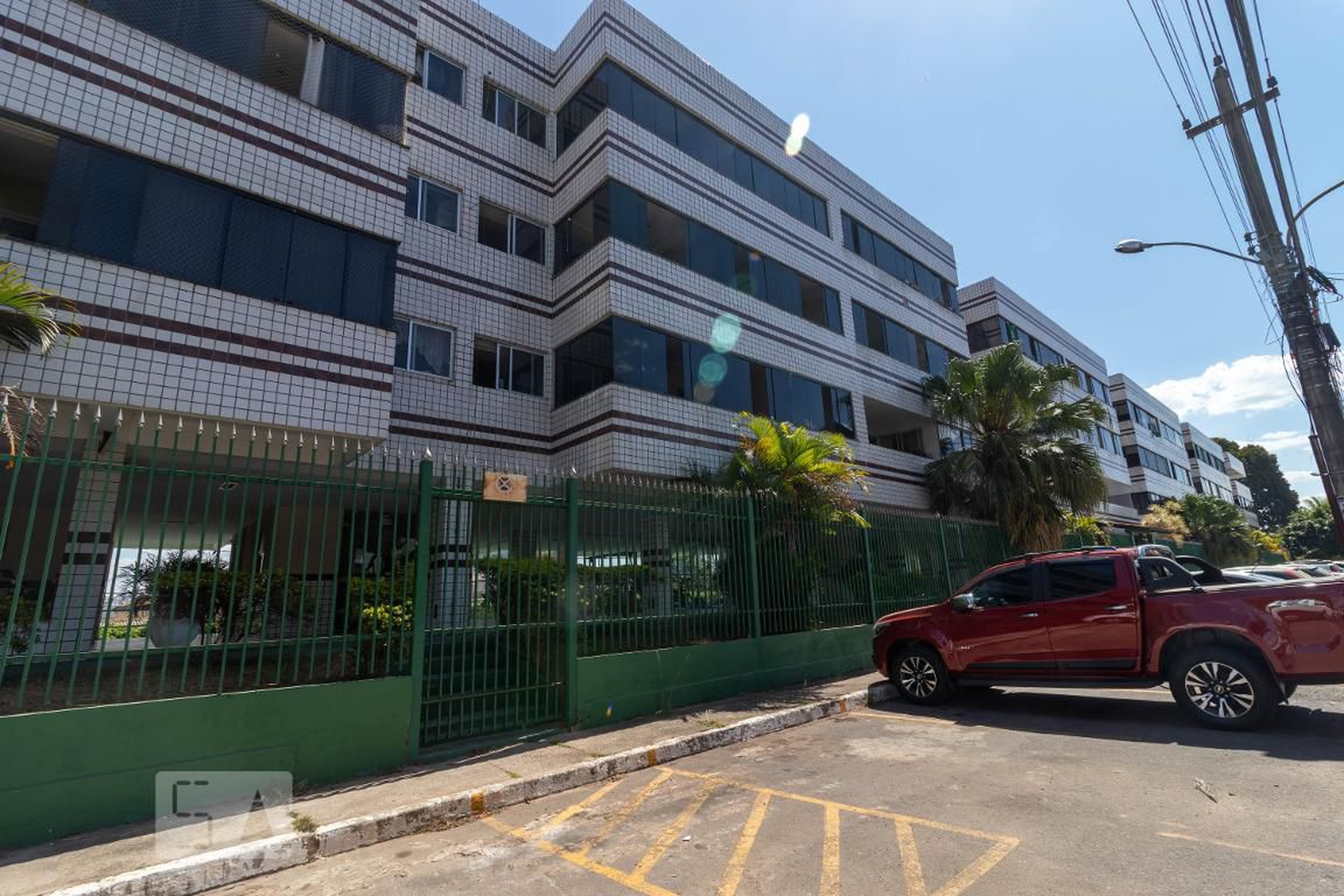 Fachada Condomínio em Qe 12, Bloco H