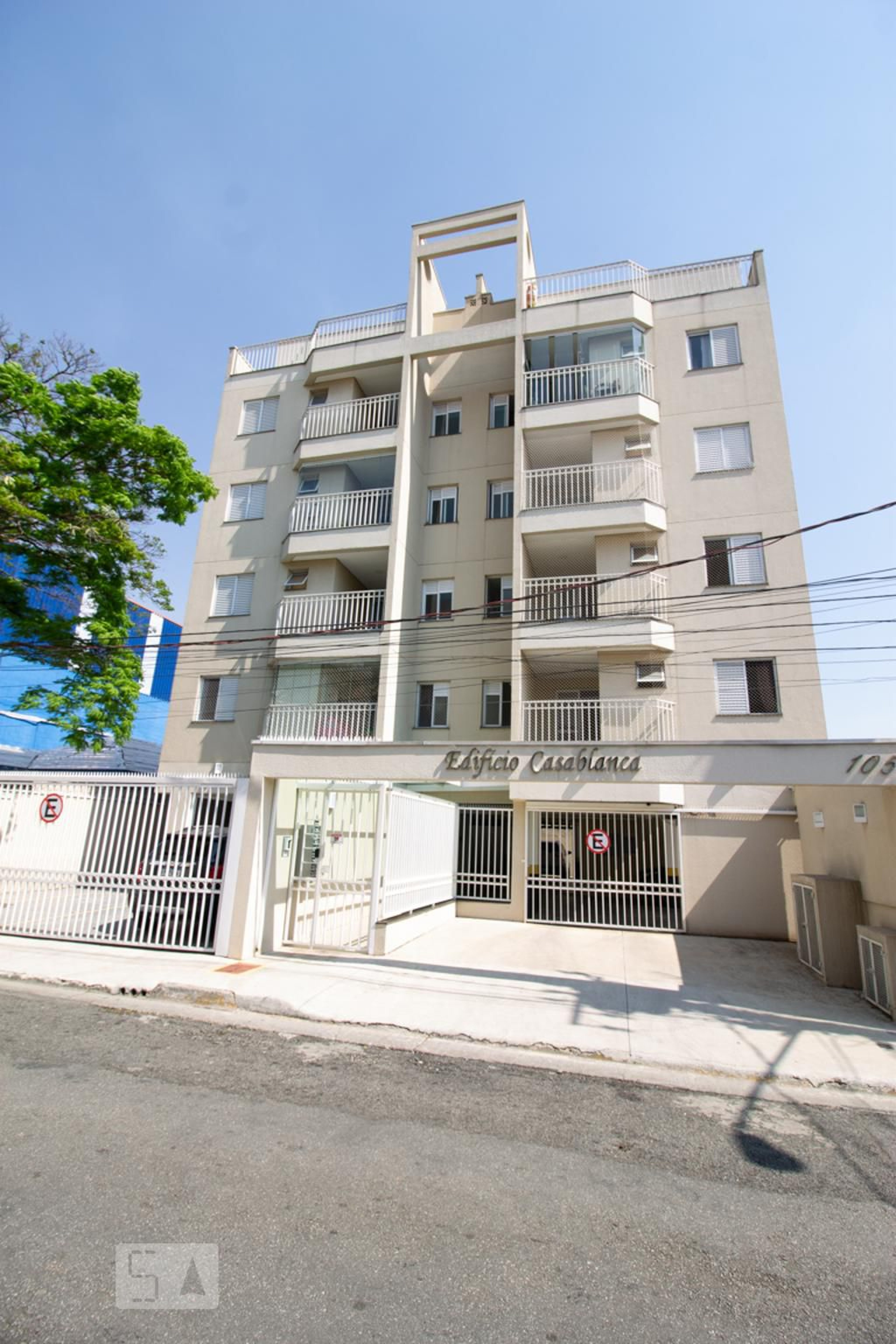 Fachada do Condomínio Condomínio Casablanca