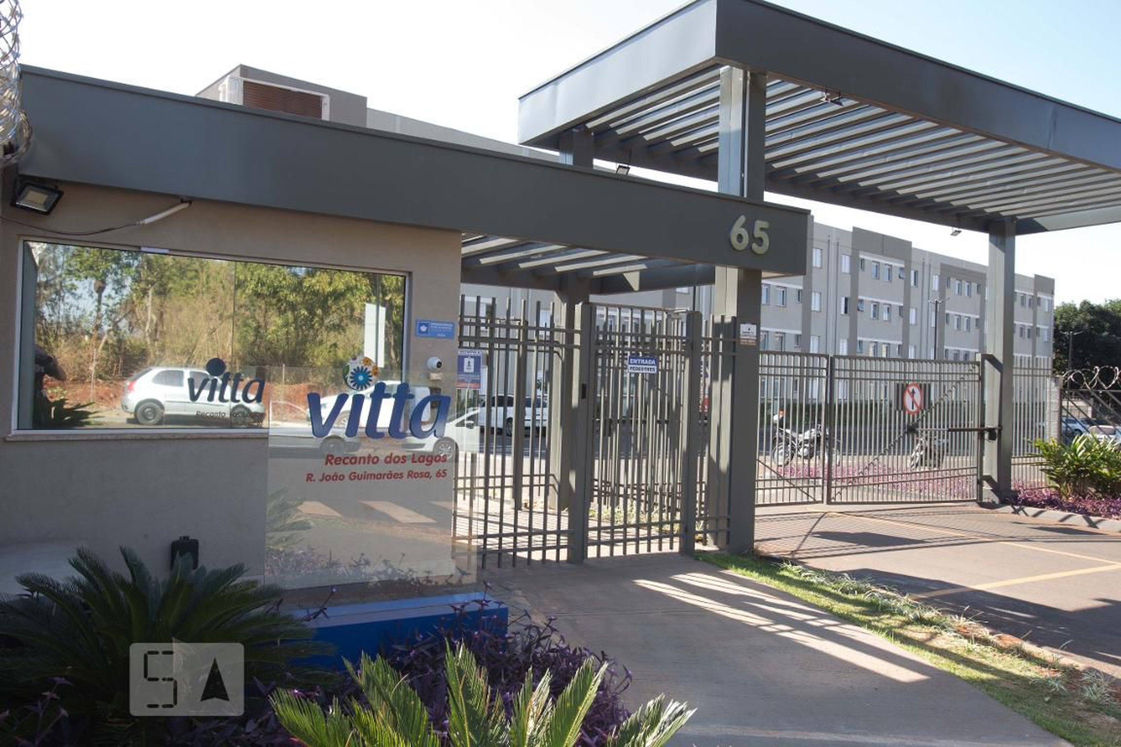 Fachada Condomínio Recanto dos Lagos