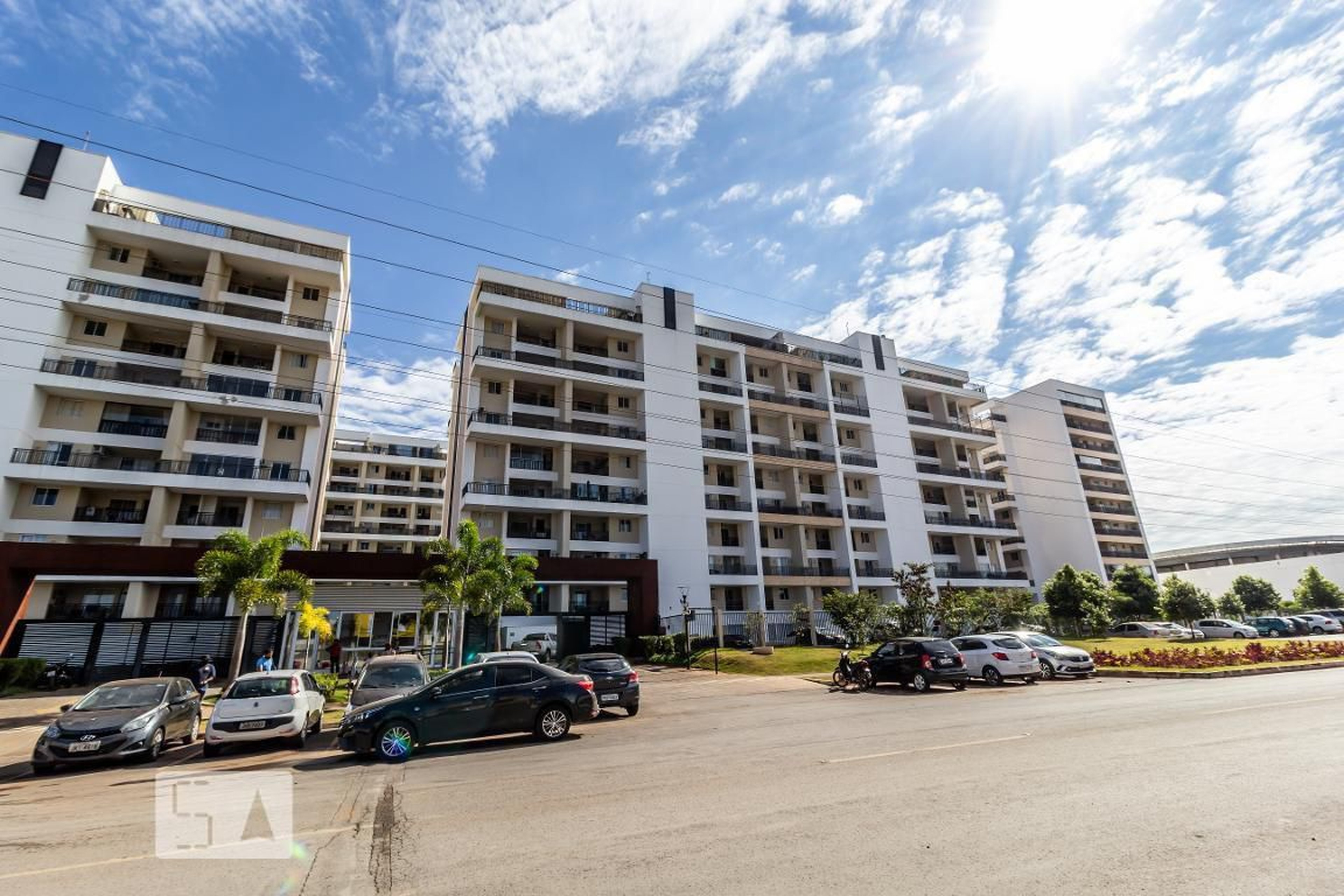 Fachada Condomínio em Csg 3 Lote 07, Bloco C