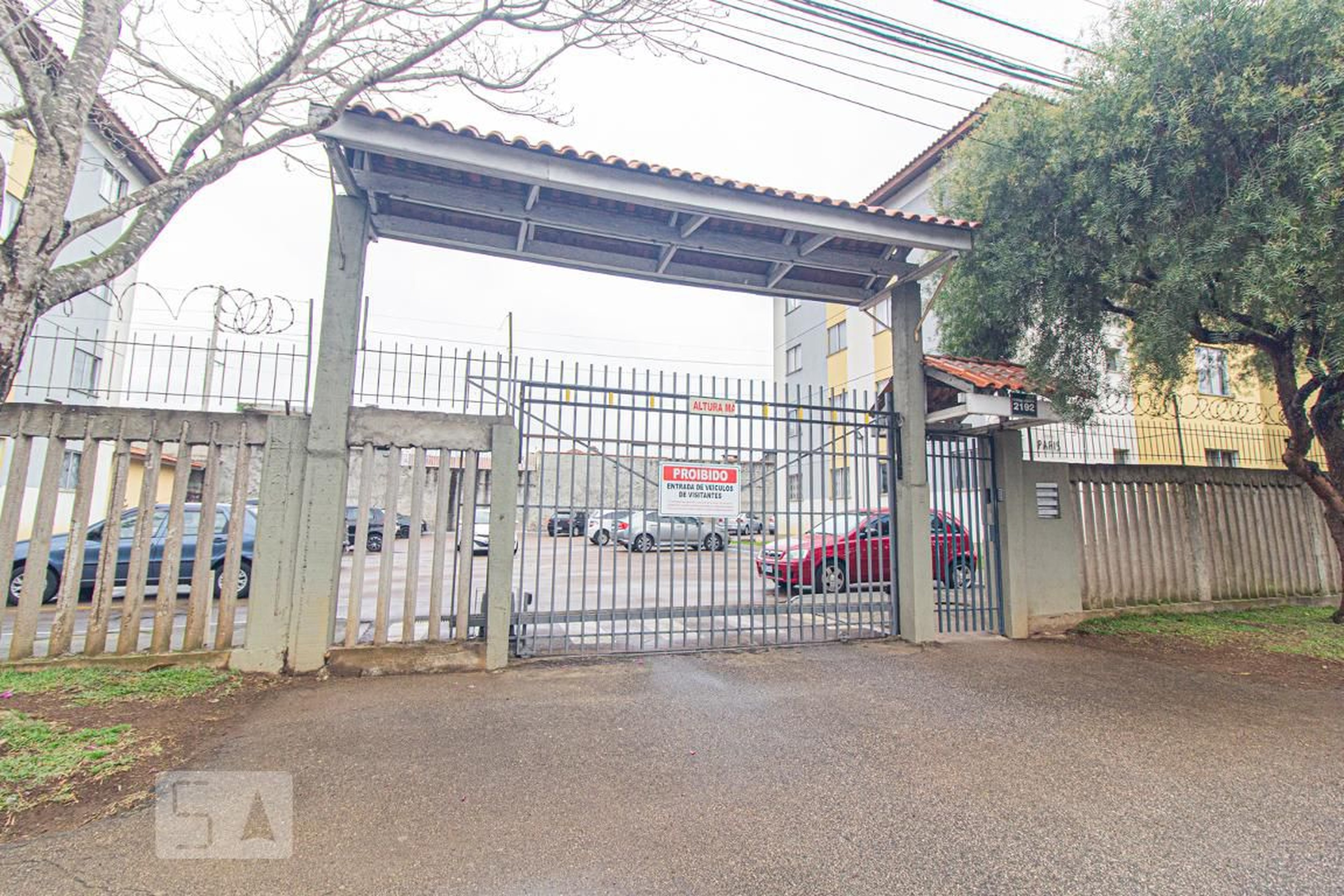 Fachada do Condomínio Residencial Paris