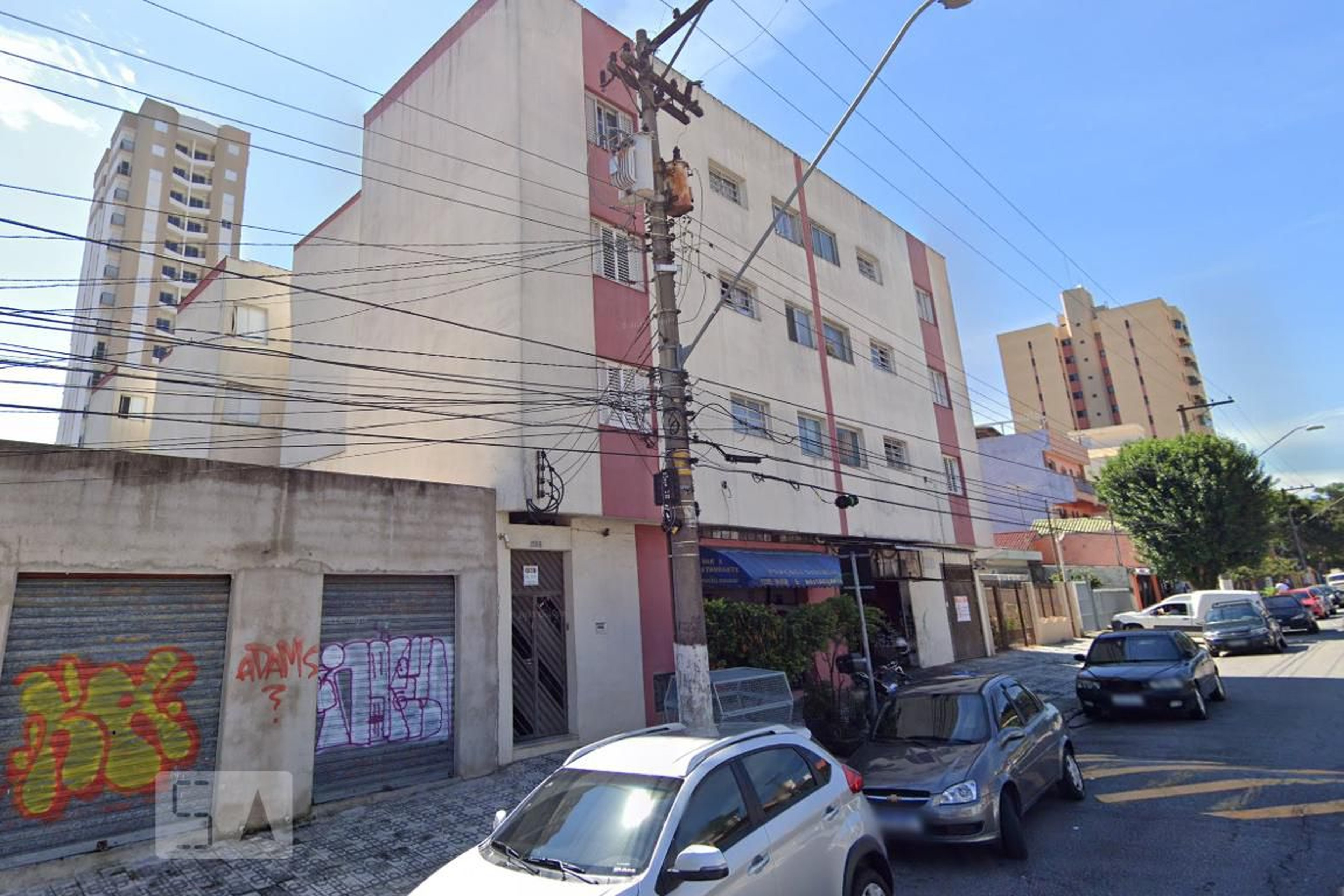 Fachada do Condomínio Residencial e Comercial Denominado Egeu