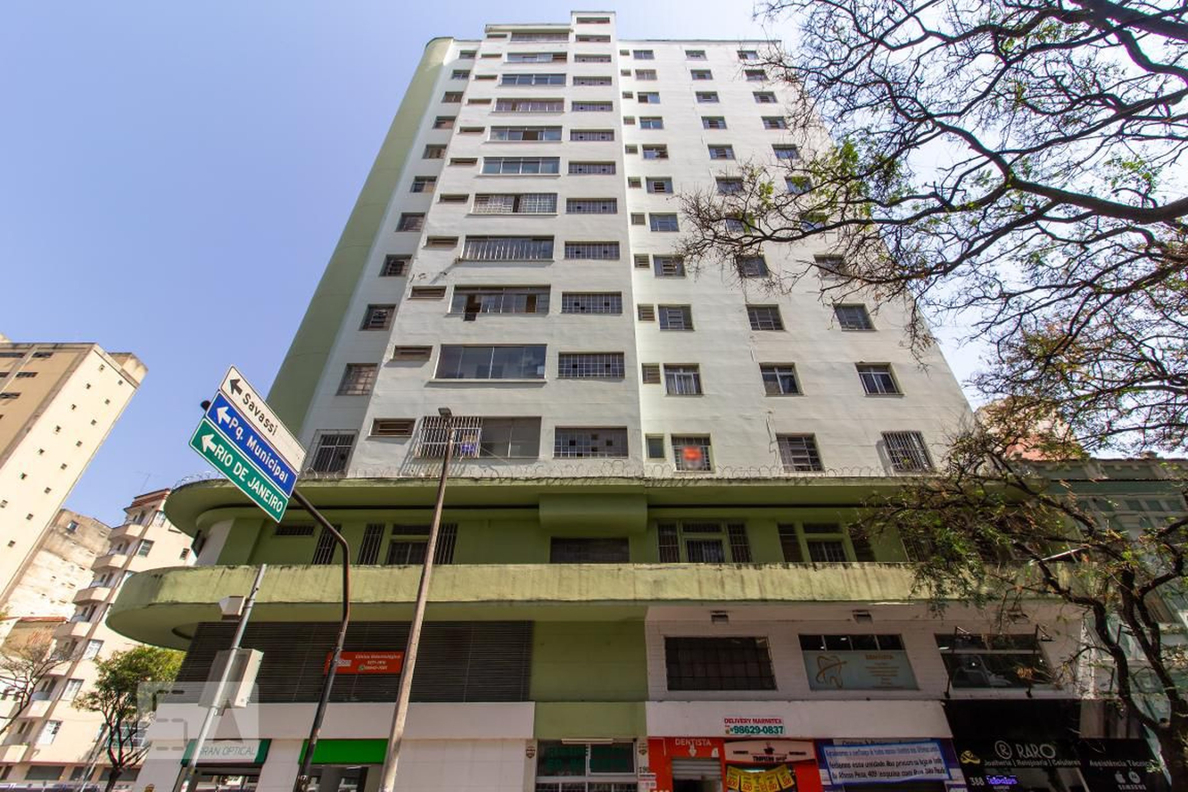 Fachada Condomínio em Rua São Paulo, 100