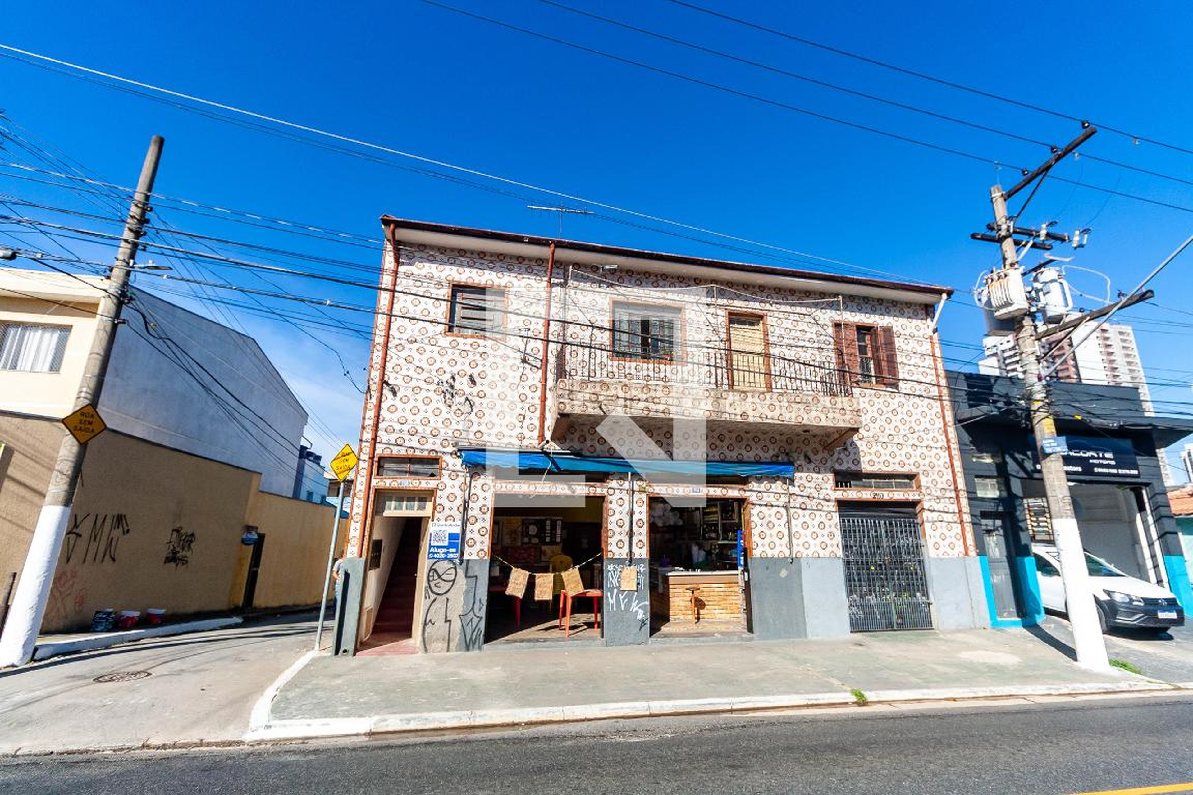 Fachada Condomínio em Avenida Vila Ema, 2118