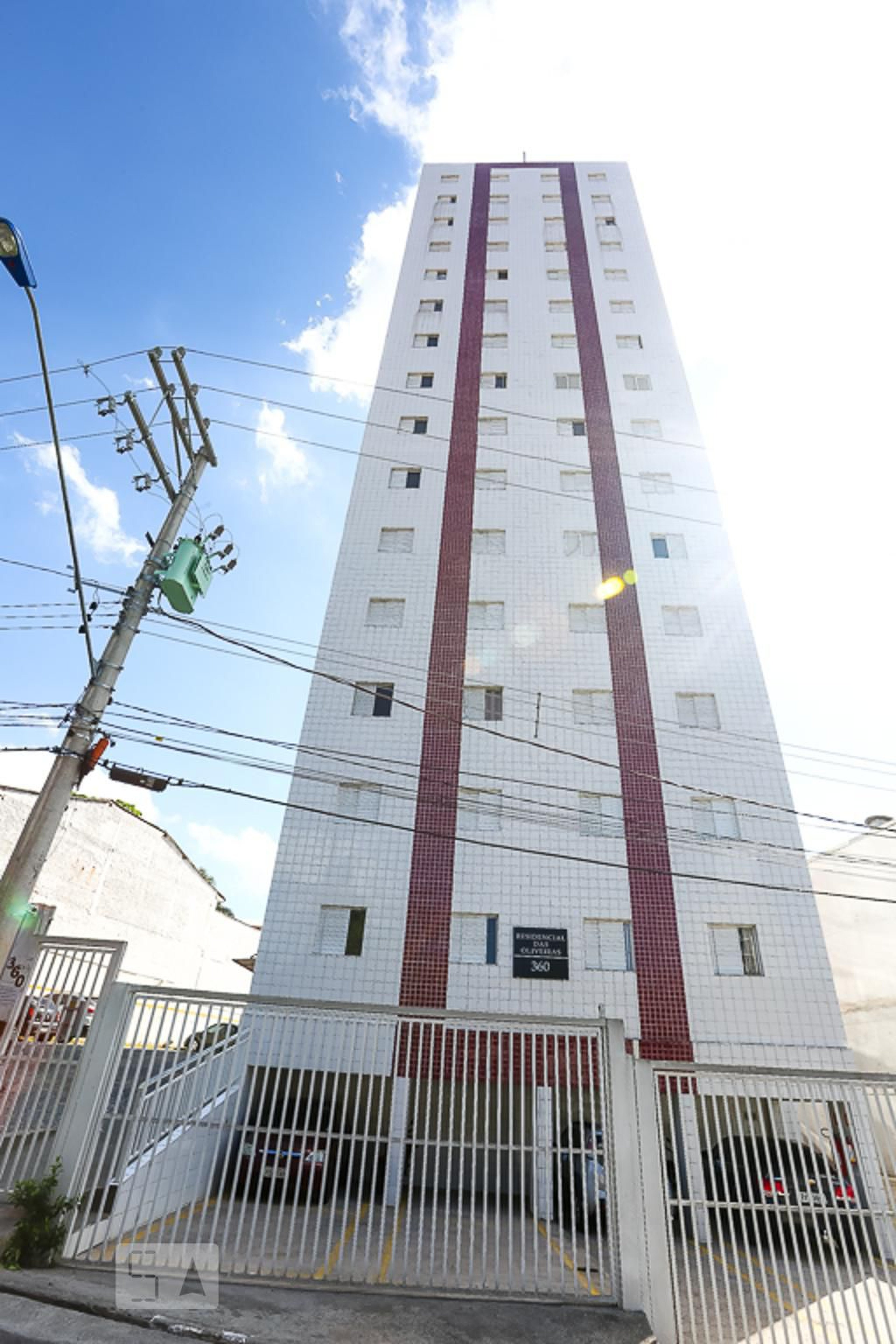 Fachada do Prédio Residencial das Oliveiras