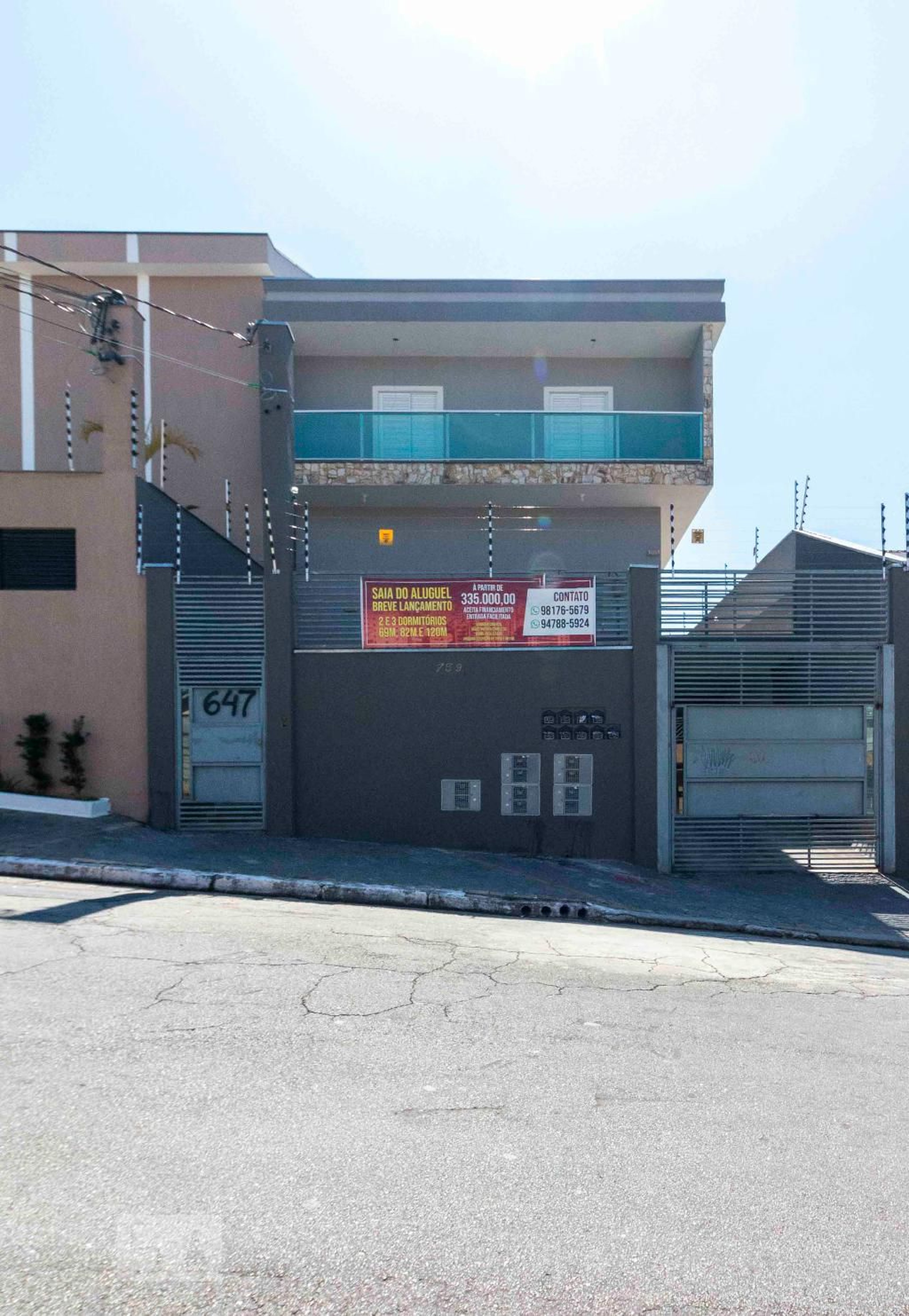 Fachada Condomínio em Rua Campinas do Piauí, 759