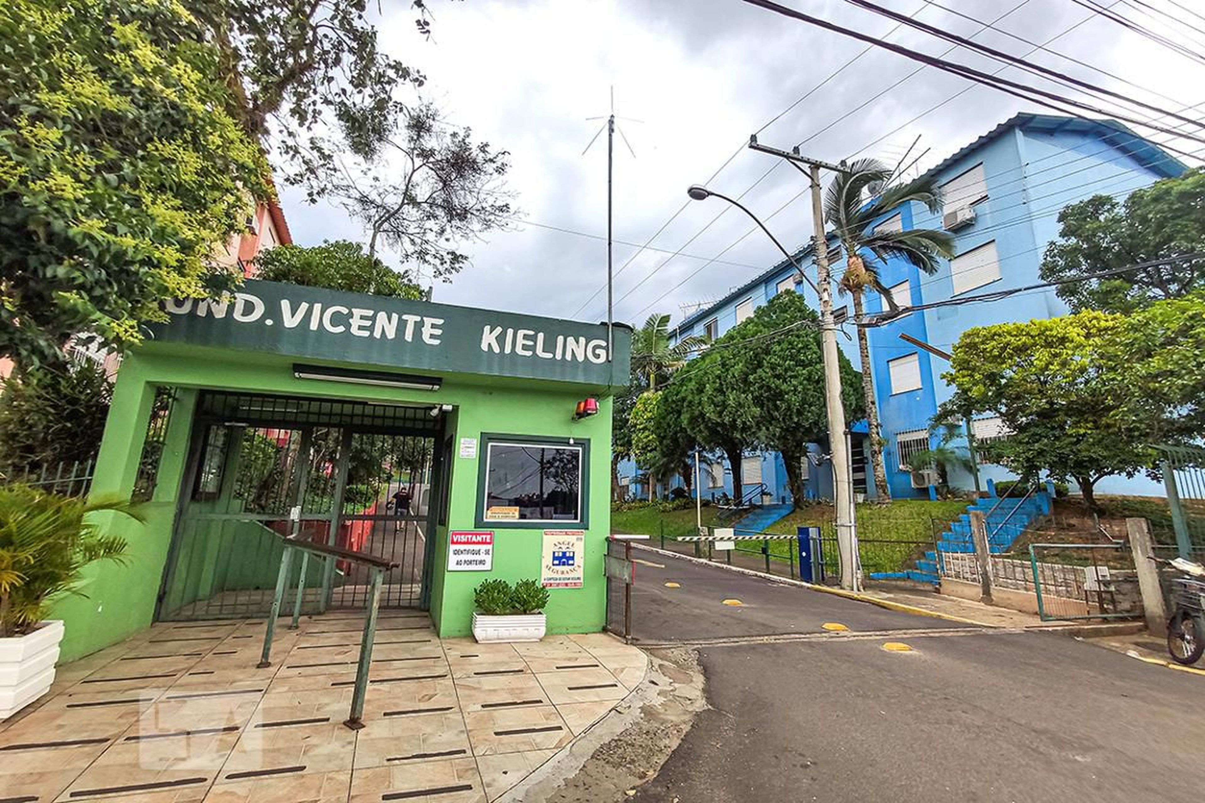 Fachada do Condomínio Condomínio Vicente Kieling