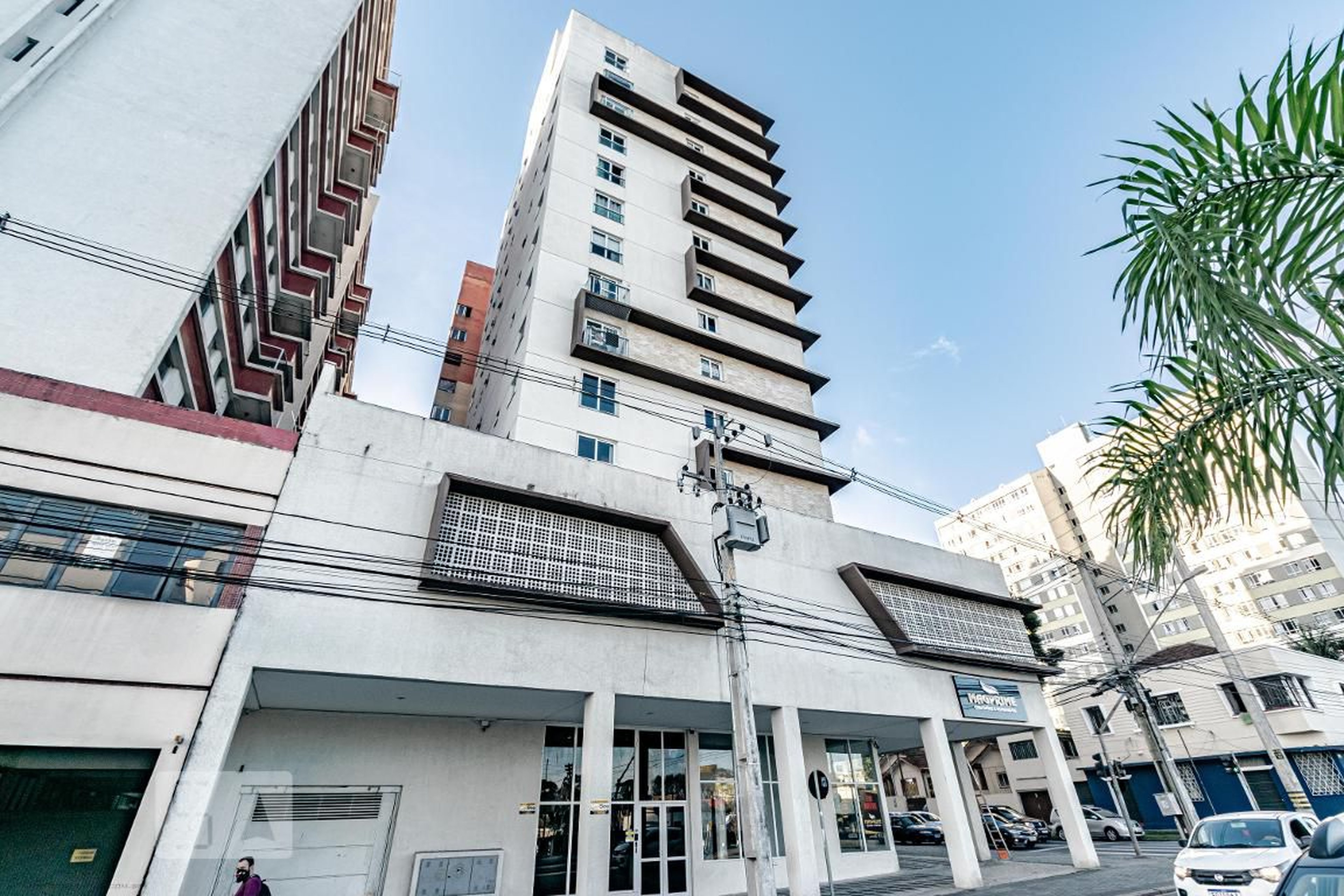 Fachada Condomínio em Avenida Presidente Affonso Camargo, 861