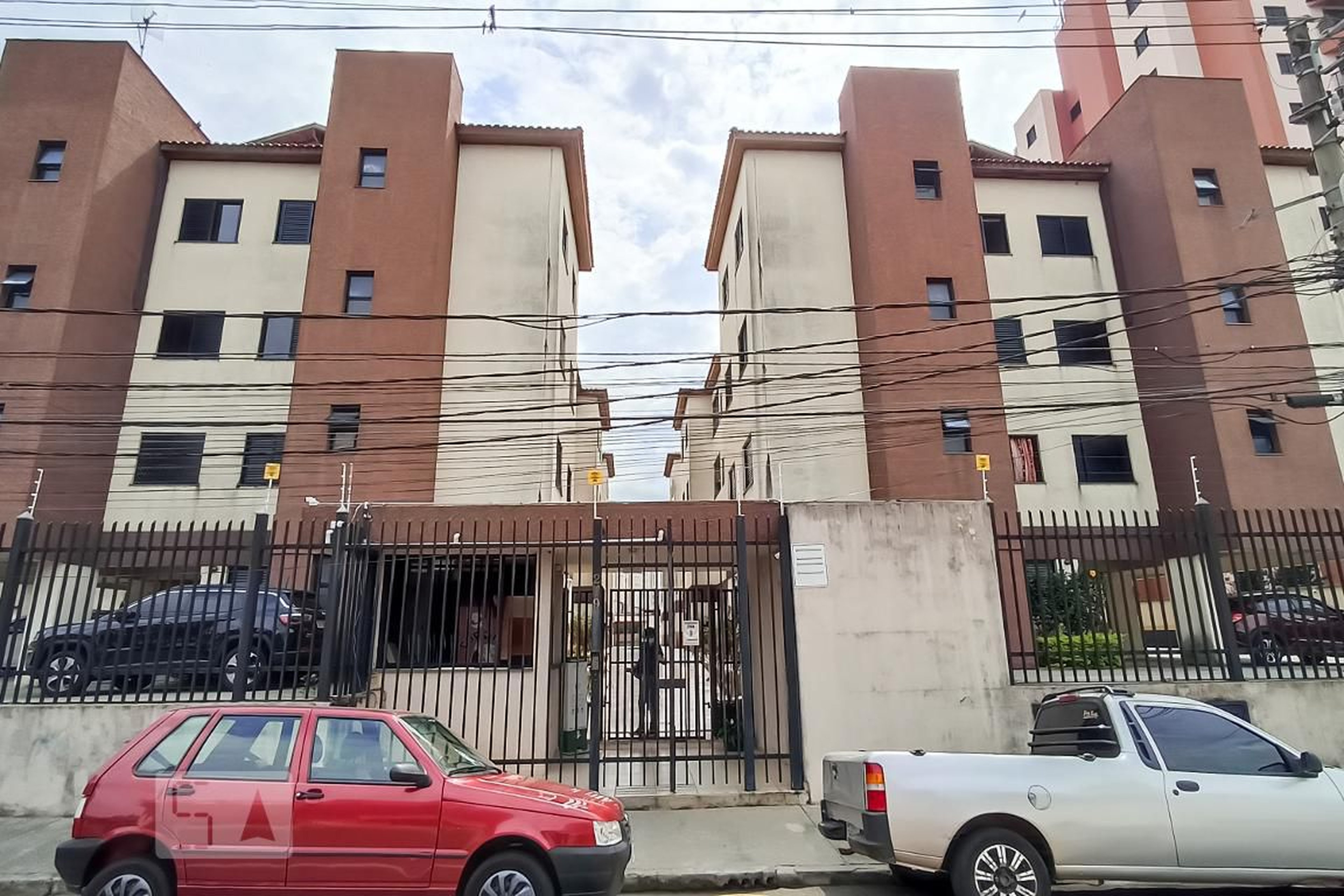 Fachada do condomínio Condomínio Recreio Cachoeira