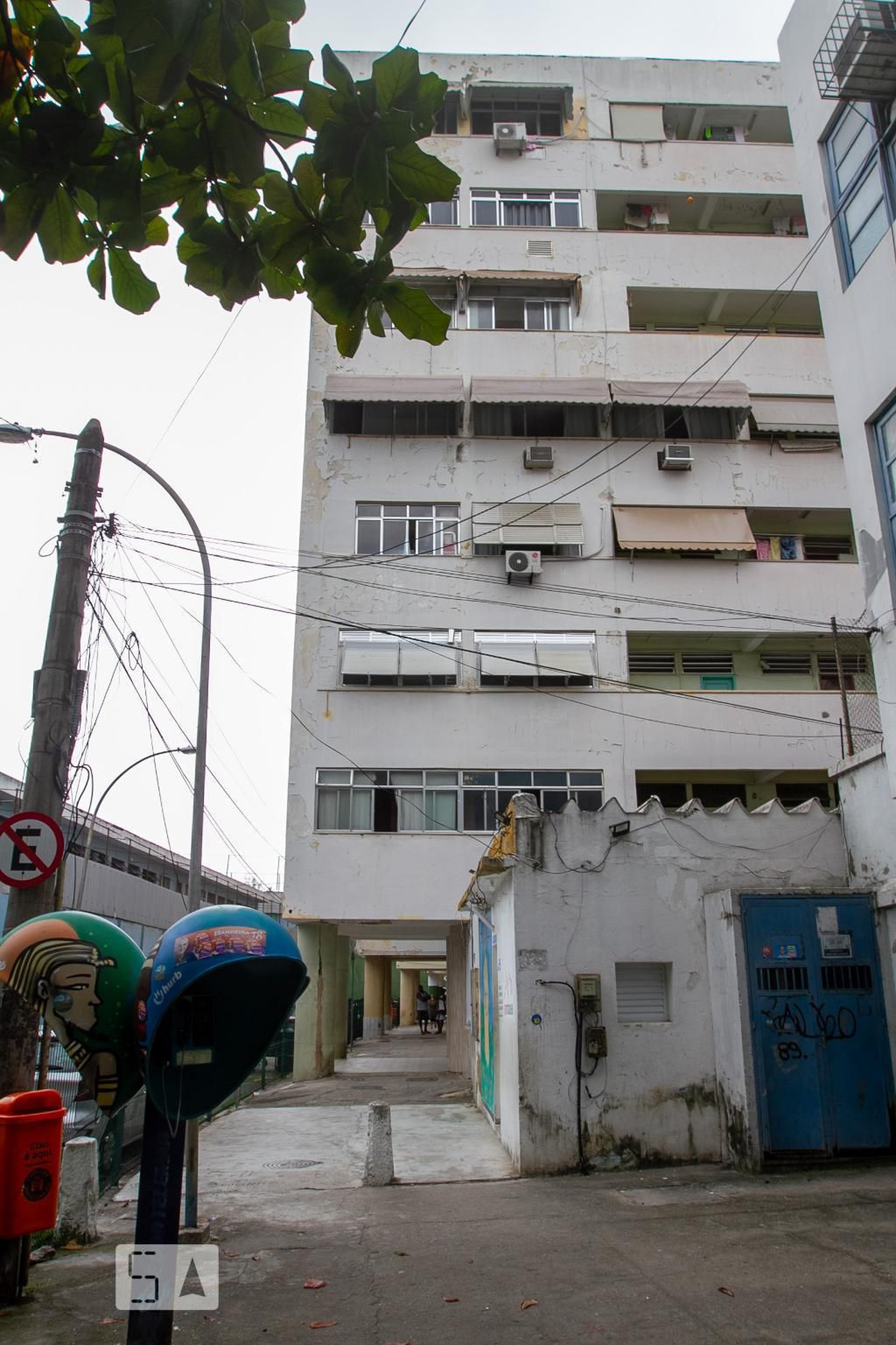 Fachada Condomínio em Rua Humberto de Campos, 95