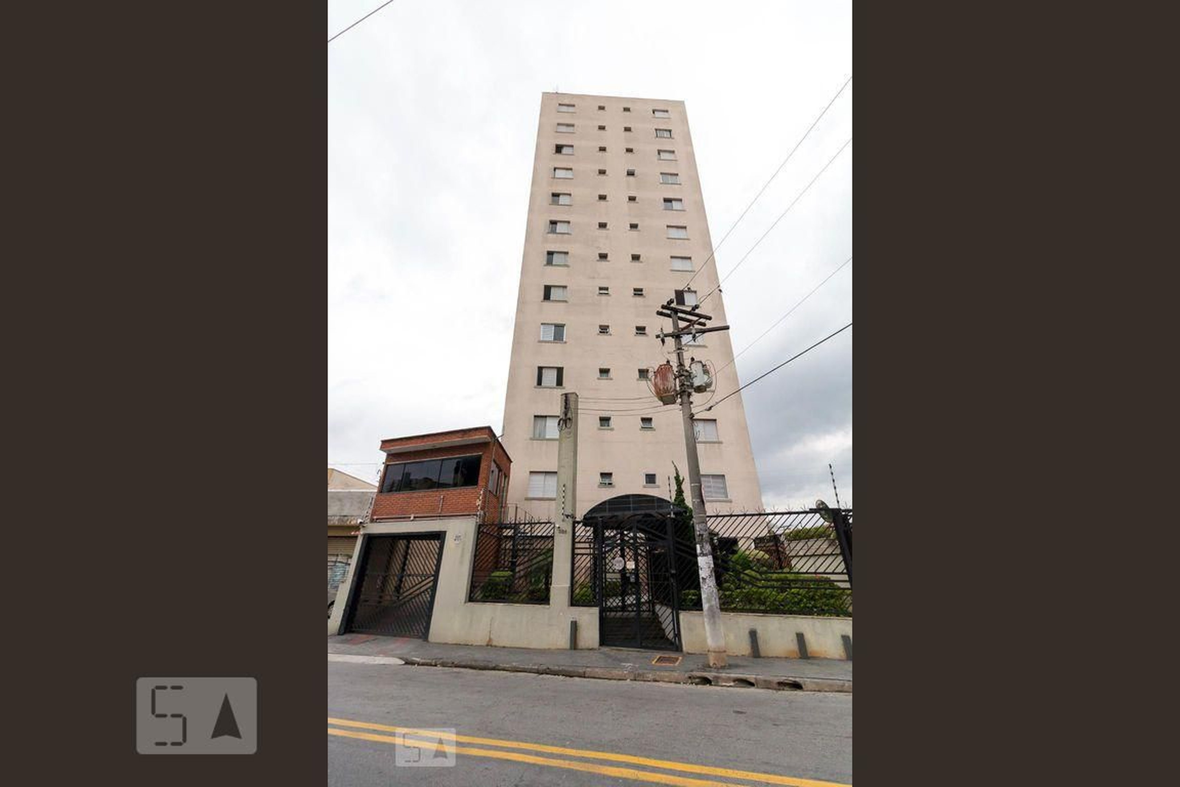 Fachada do Condomínio Condomínio Tintoretto