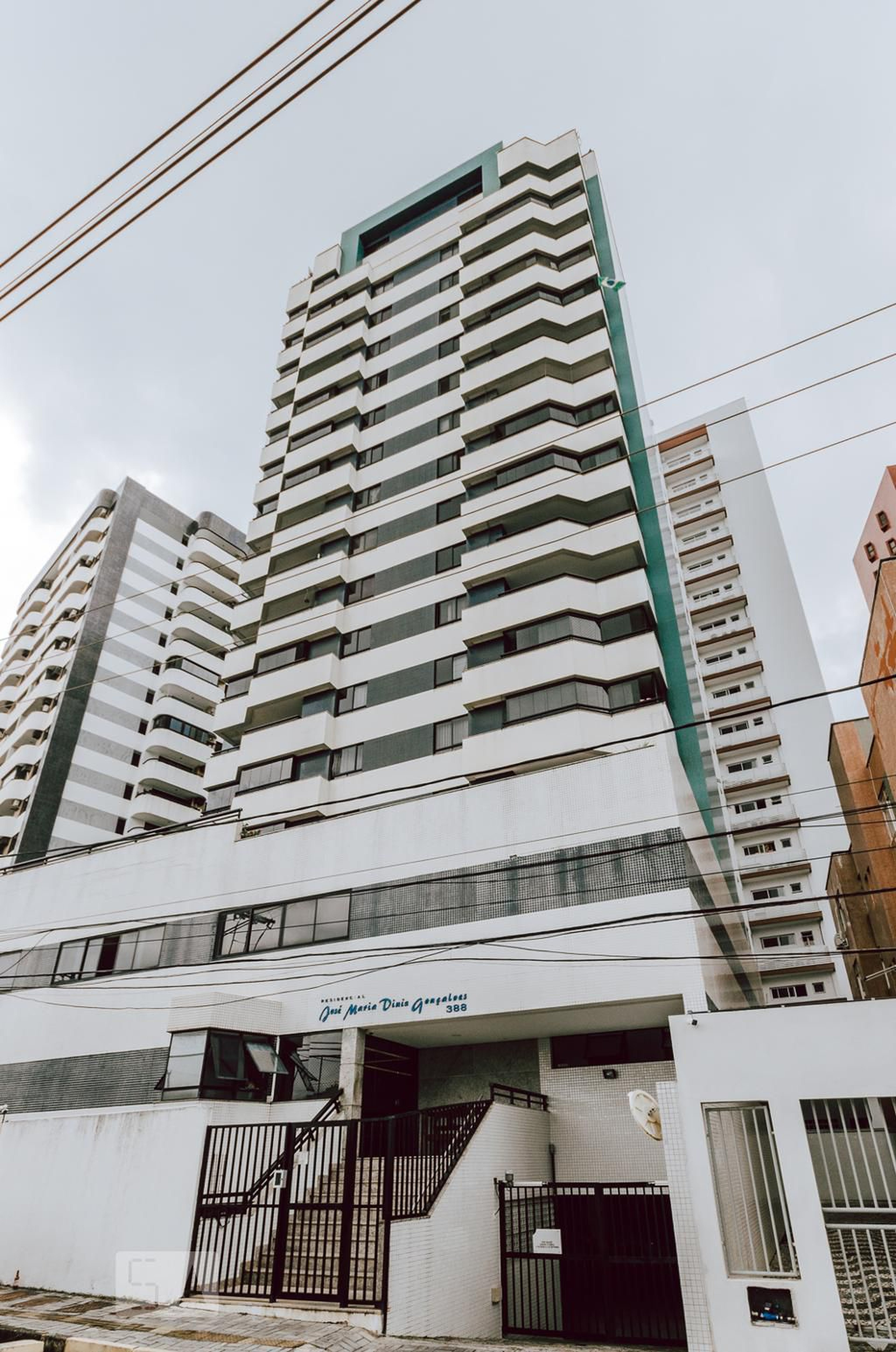 Fachada do Condomínio Residencial José Maria Diniz Gonçalves