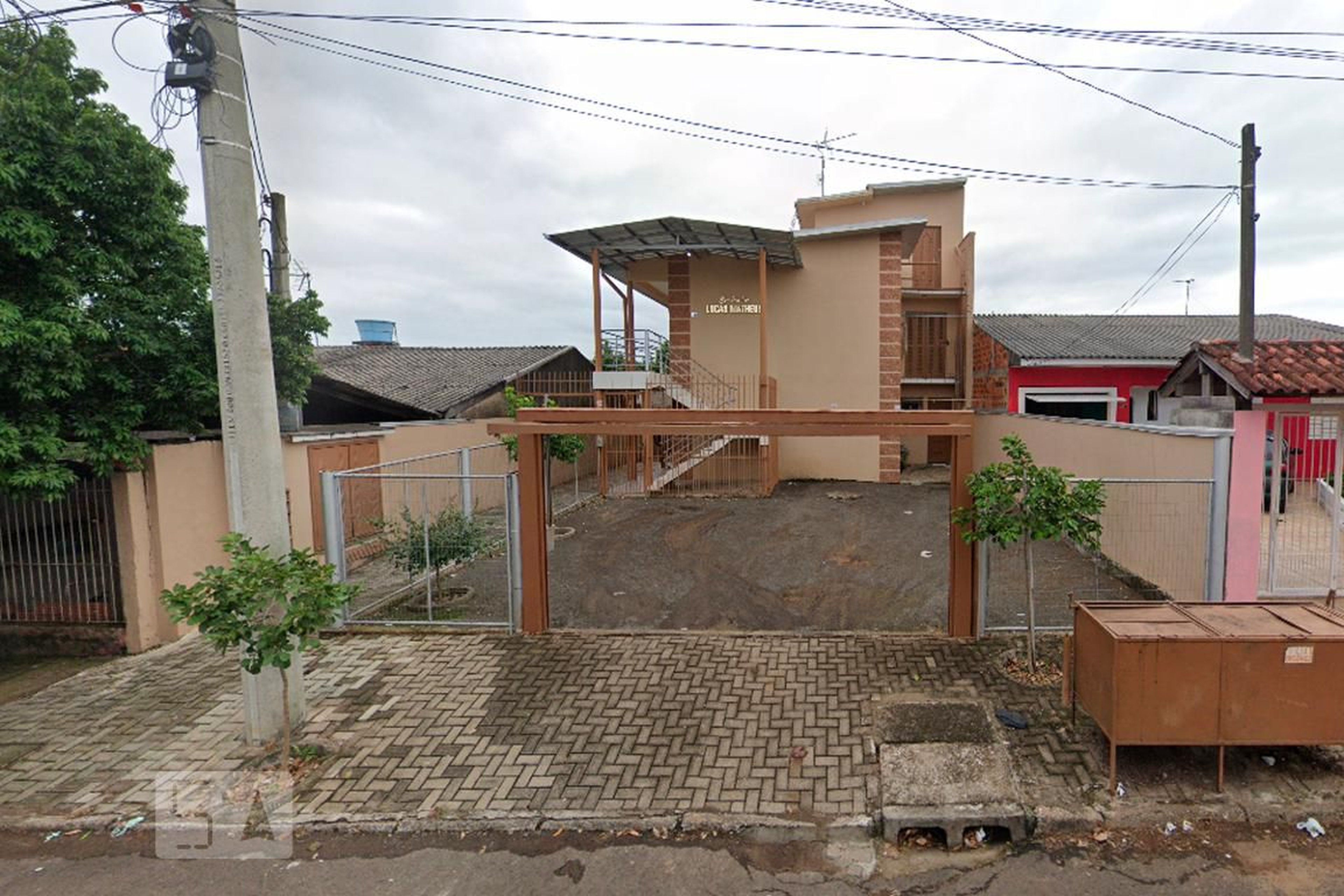 Fachada do Condomínio Condomínio em Rua Sílvio Gilberto Christmann, 830