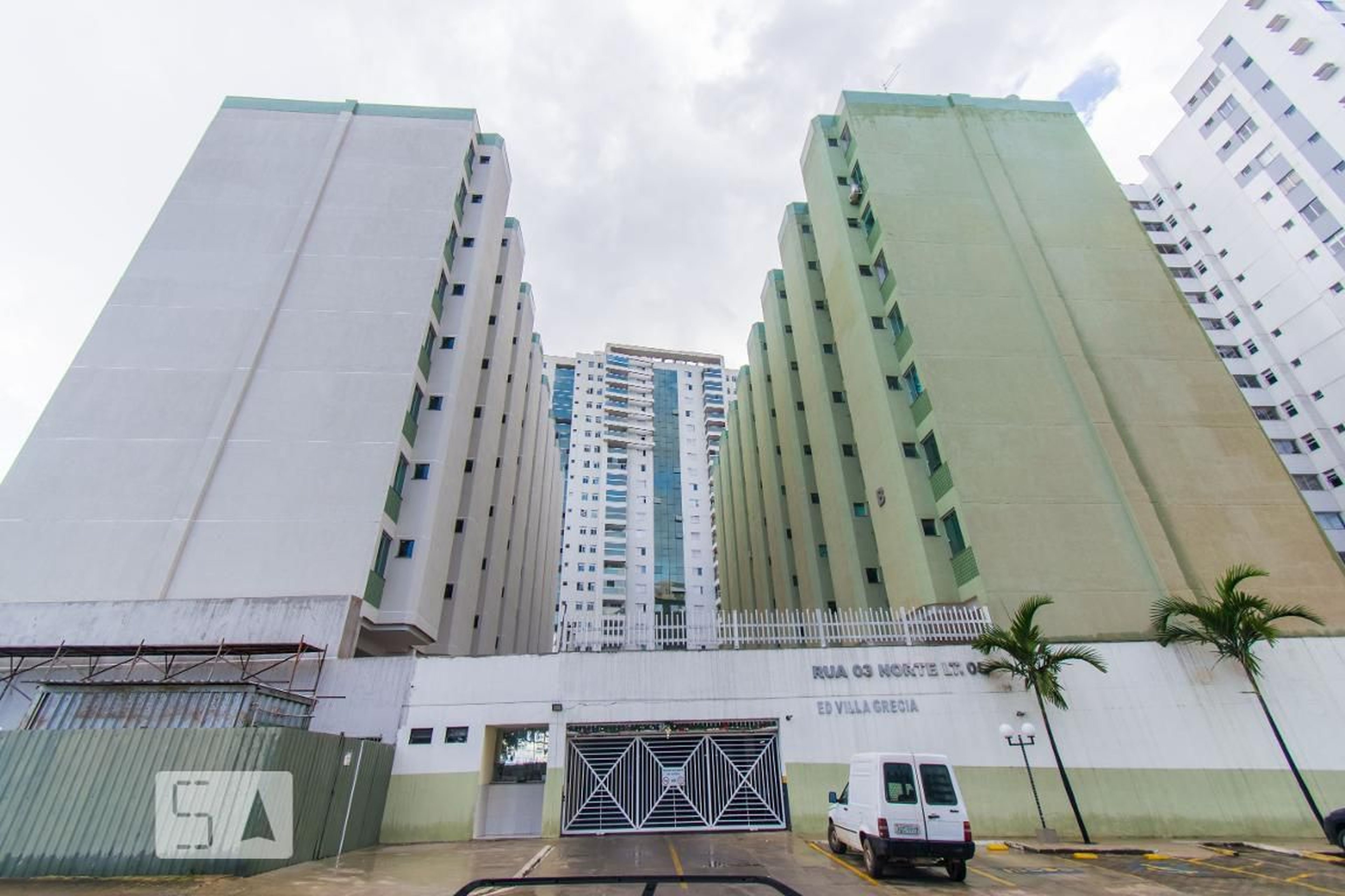 Fachada Condomínio em Rua 03 Norte Lote 05, Bloco B