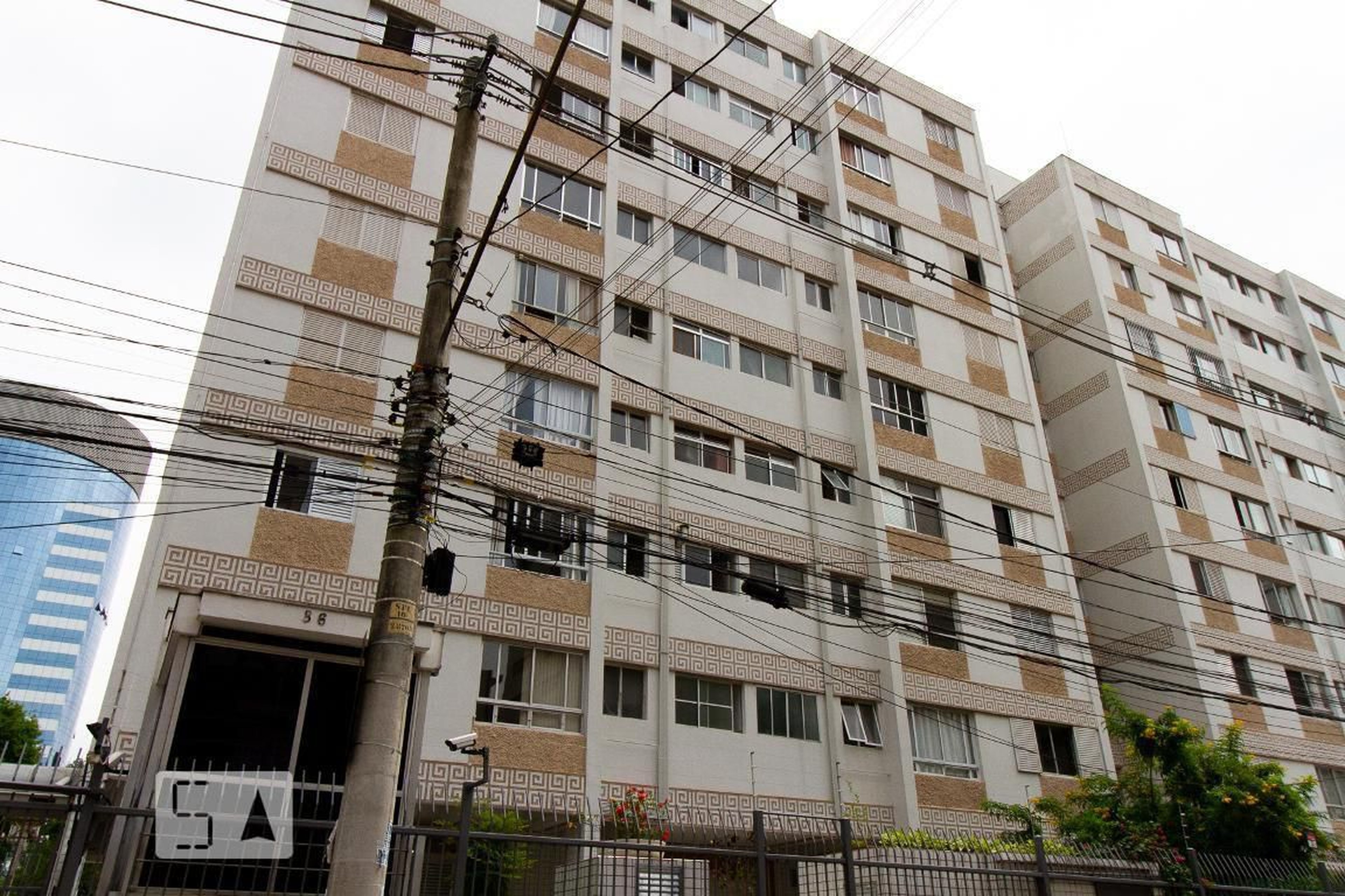 Fachada Condomínio Conjunto Brooklin