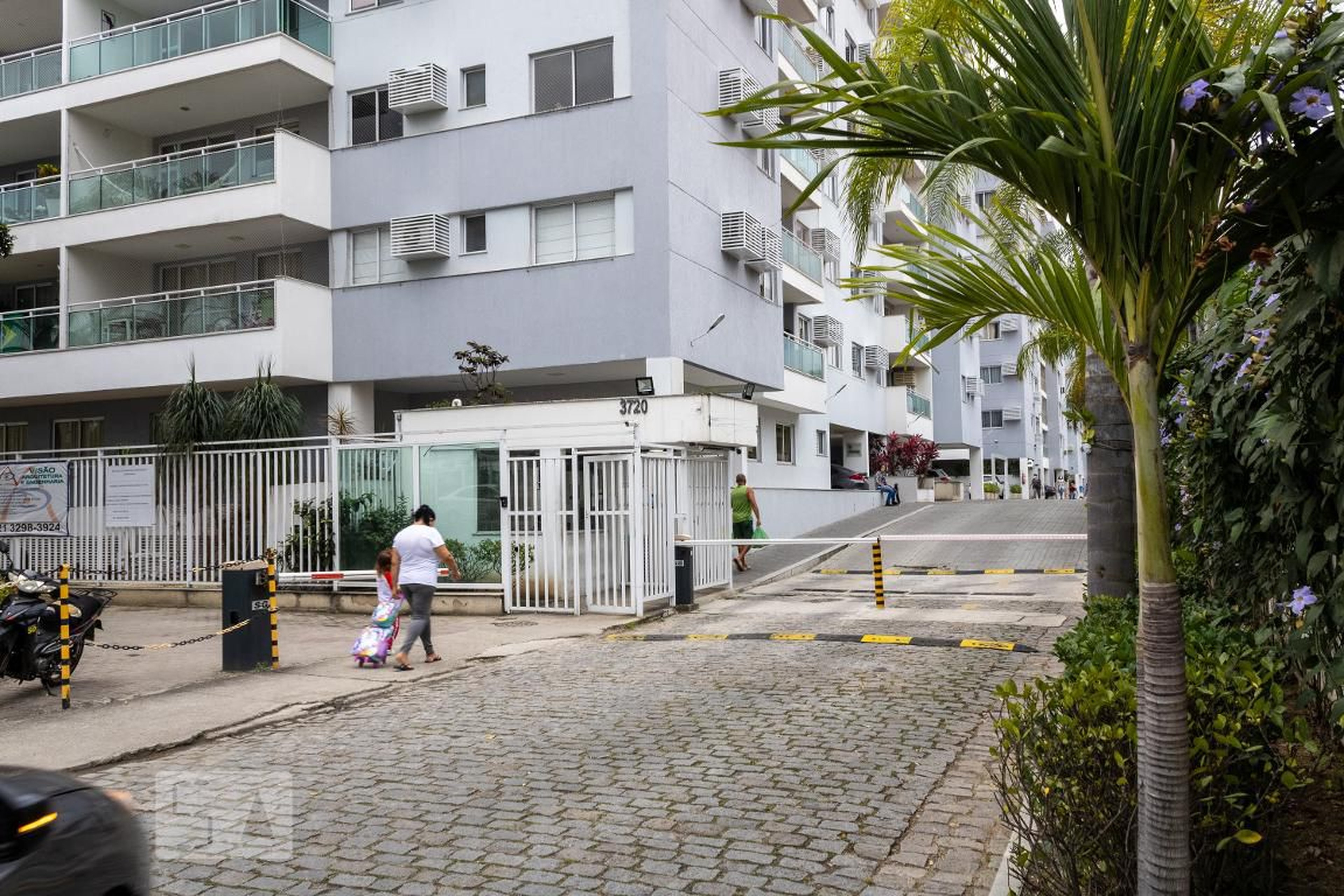 Fachada do Condomínio Condomínio Premium Campo Grande