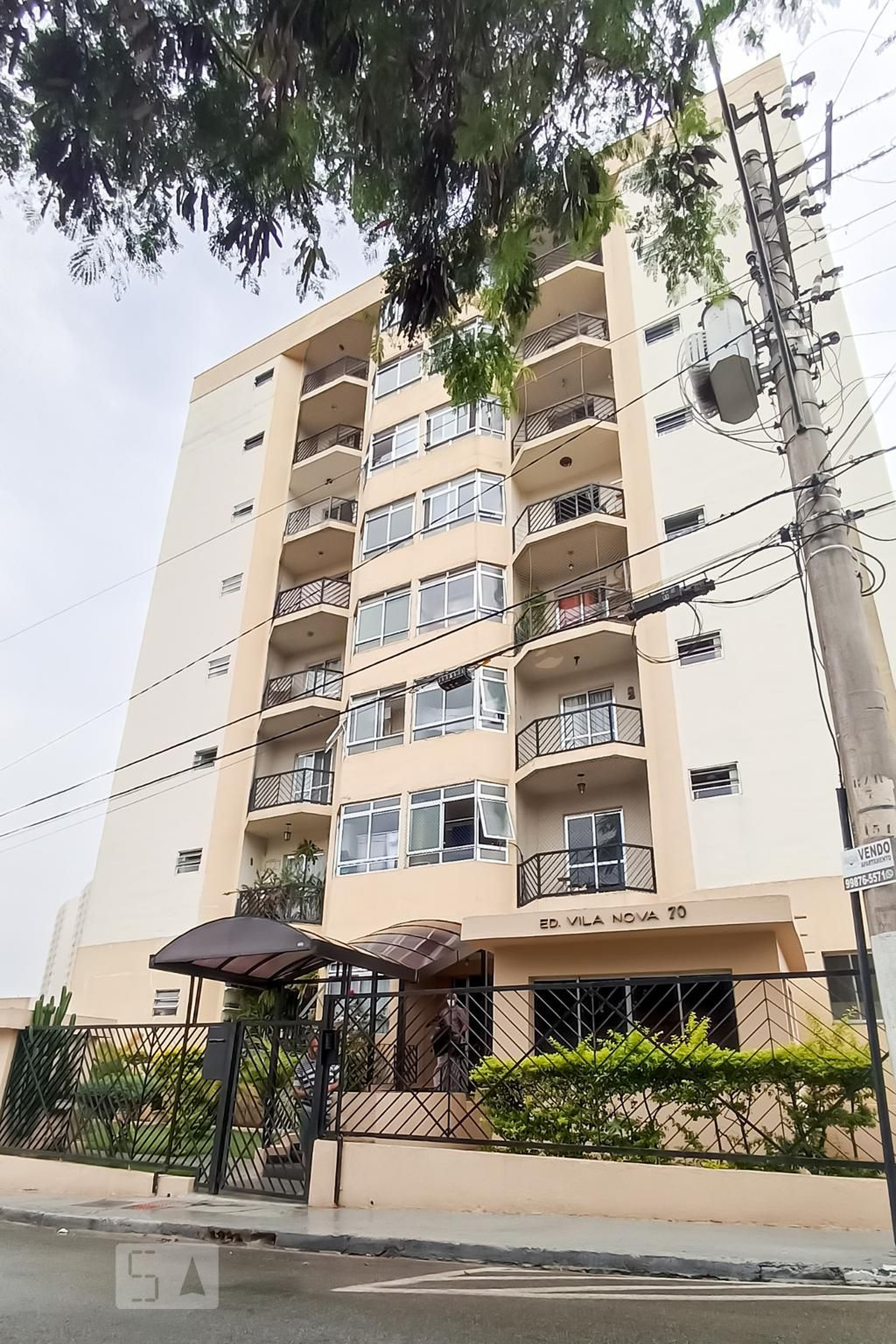Fachada Condomínio Vila Nova
