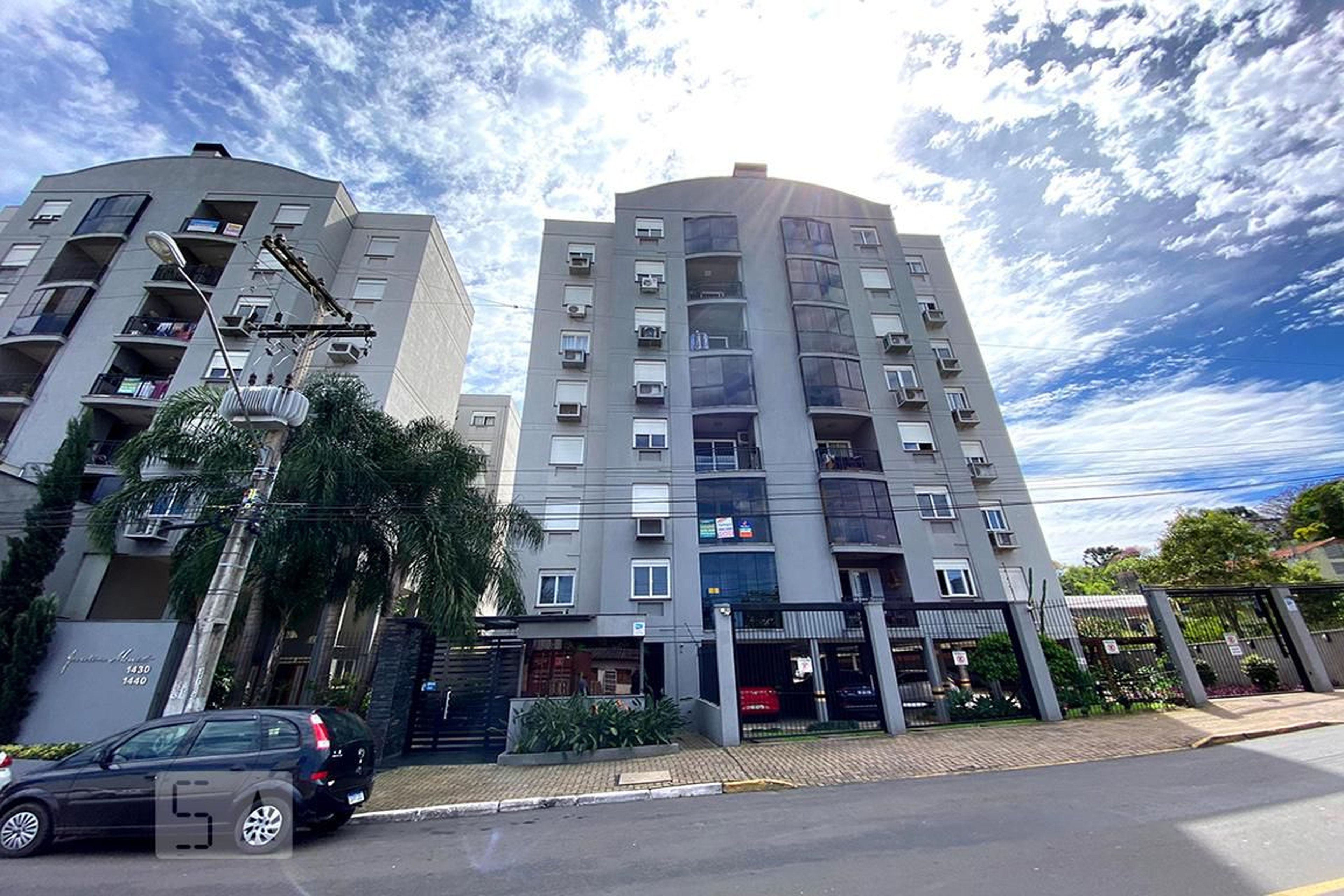 Fachada do Condomínio Condomínio jardim monet