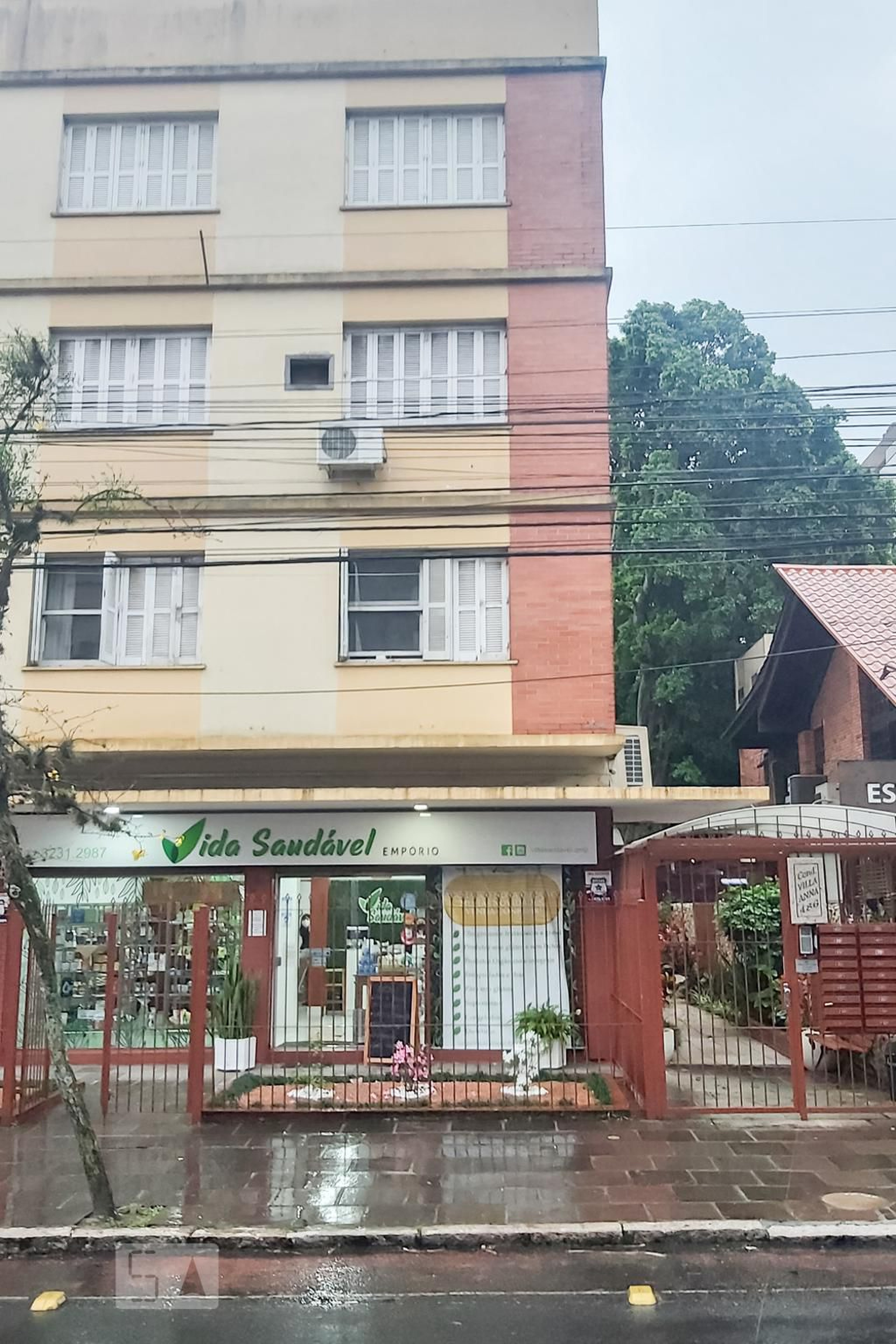 Fachada Condomínio em Rua José de Alencar, 486