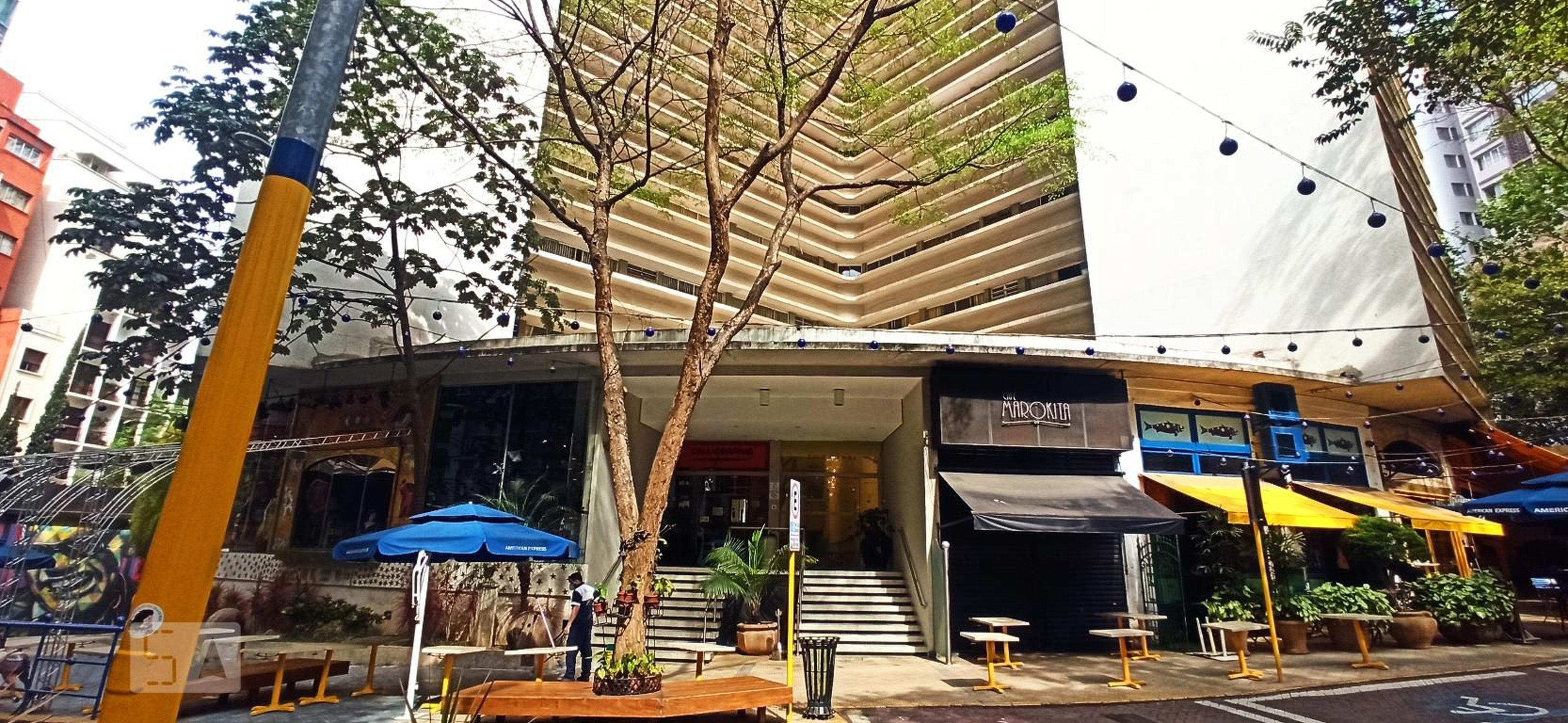 Fachada do Condomínio Condomínio Tanabí