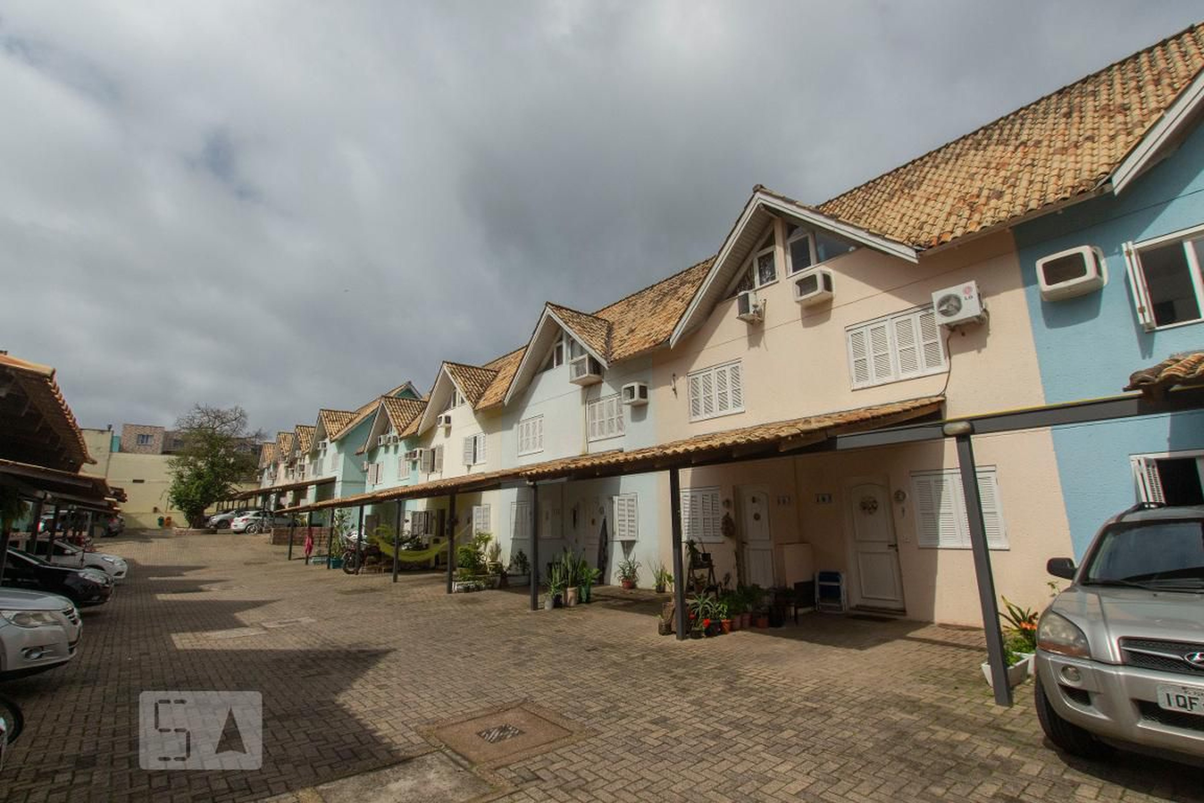 Fachada do Condomínio Condomínio Vivendas do Porto