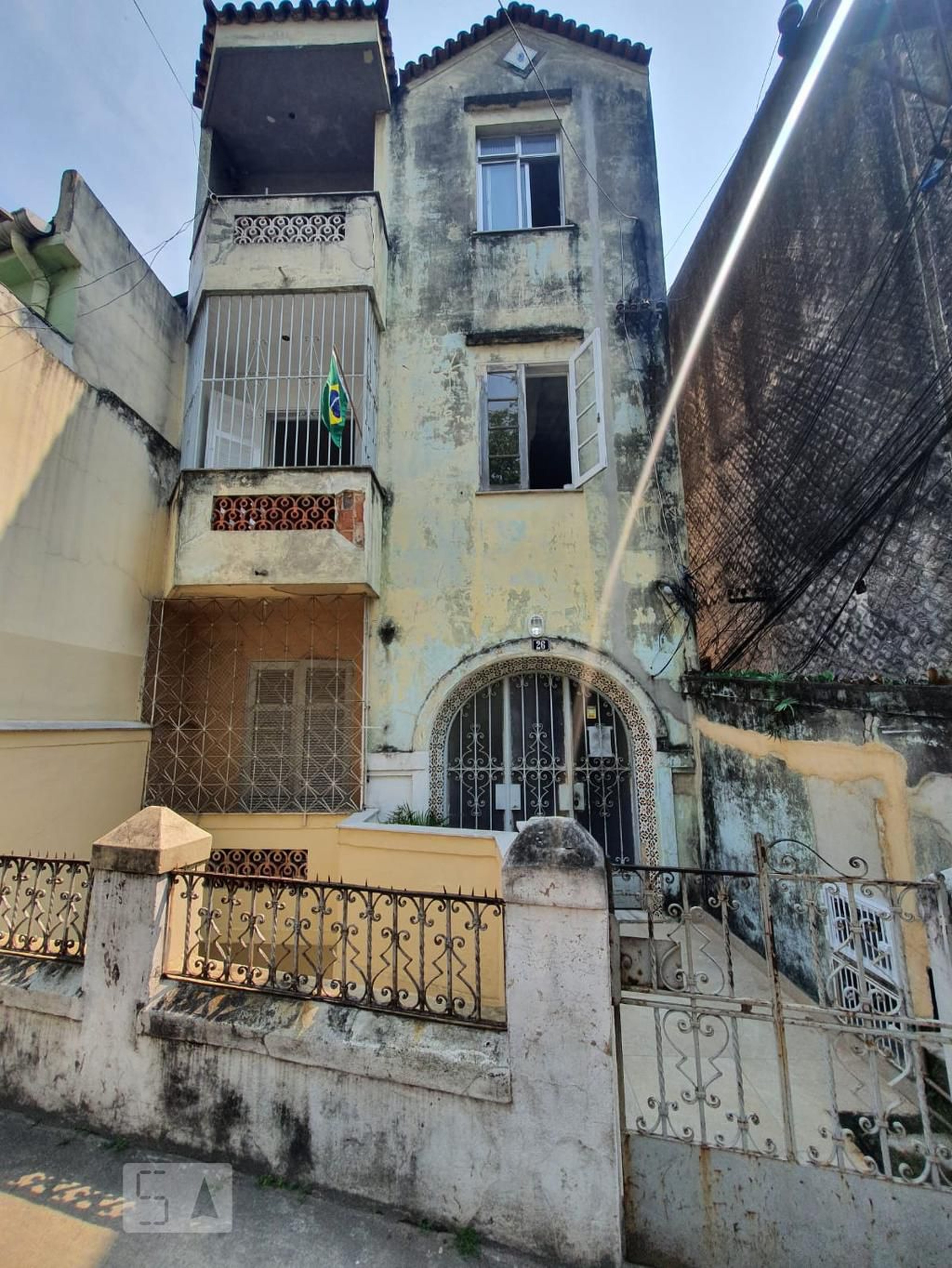Fachada Condomínio em Rua Major Fonseca, 26