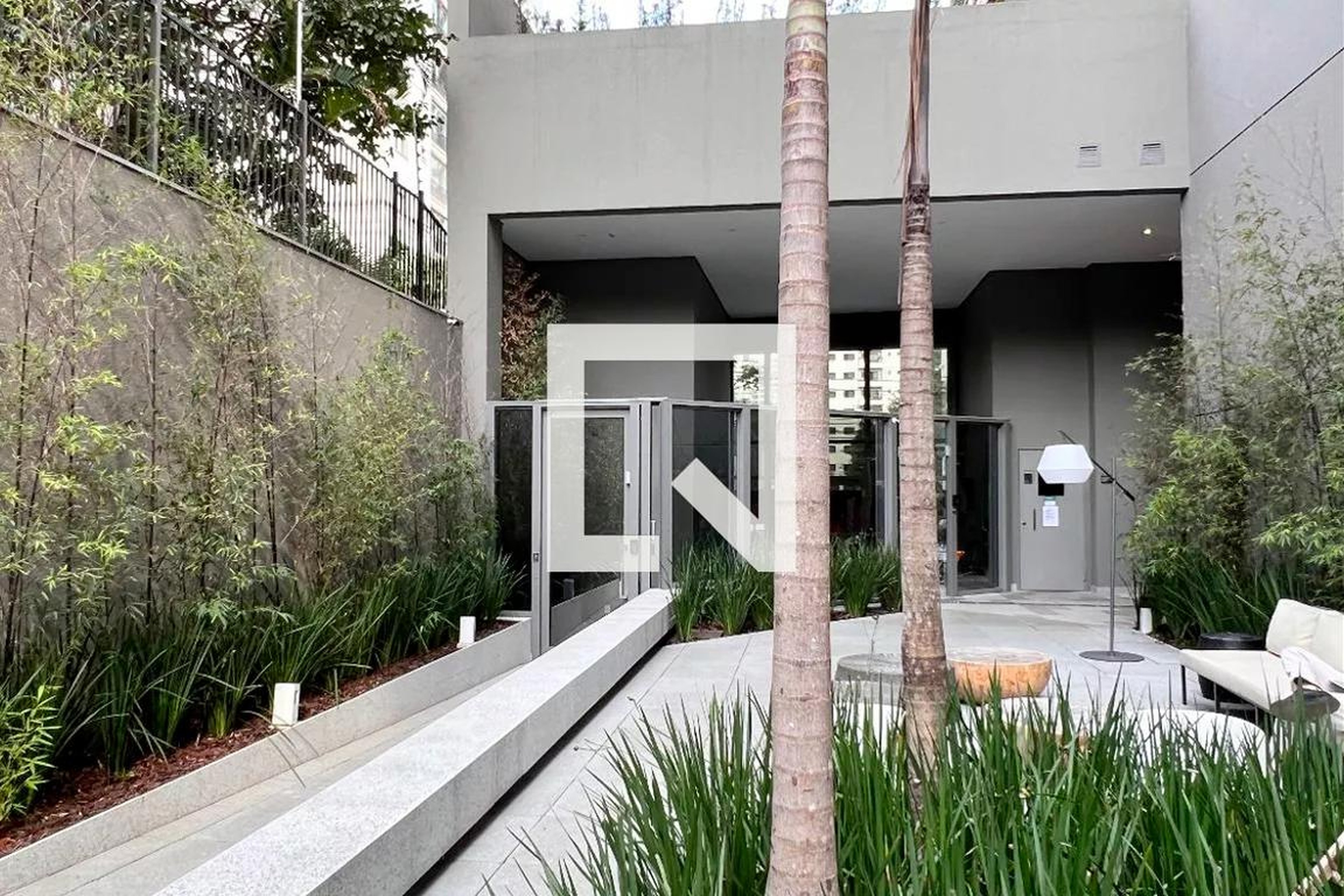 Área Externa - Vitrali Flat Hotel Moema