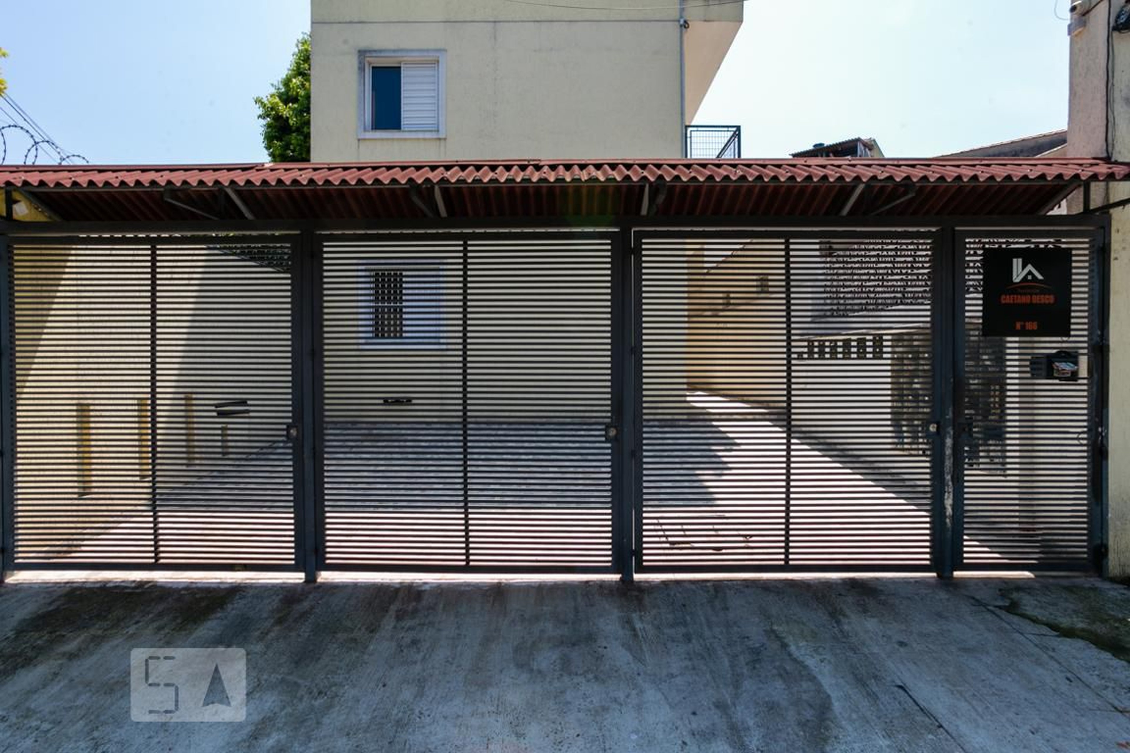 Fachada do condomínio Residencial Caetano Desco