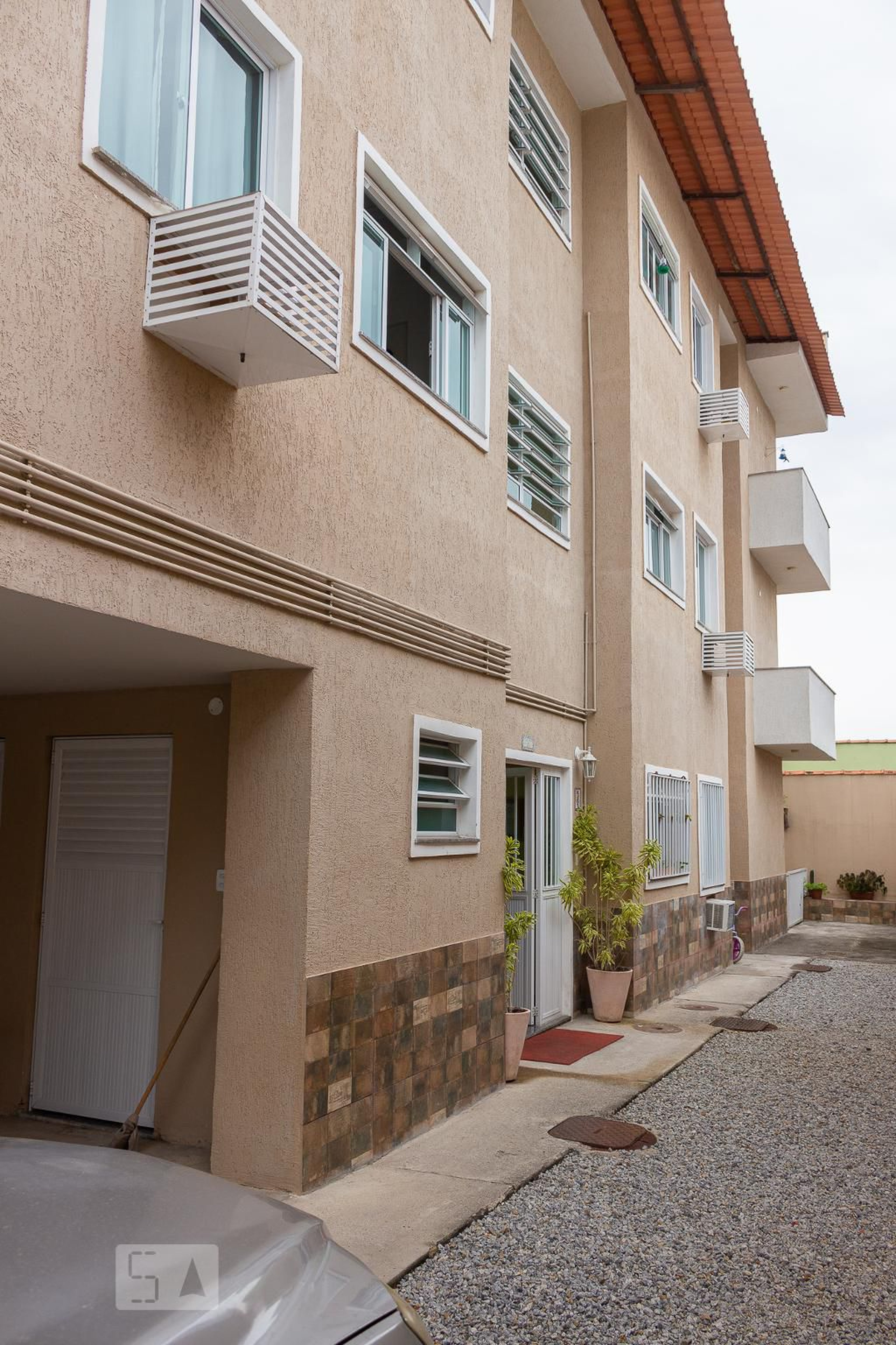 Fachada do prédio Condomínio Solar de Vila Nova de Gaia