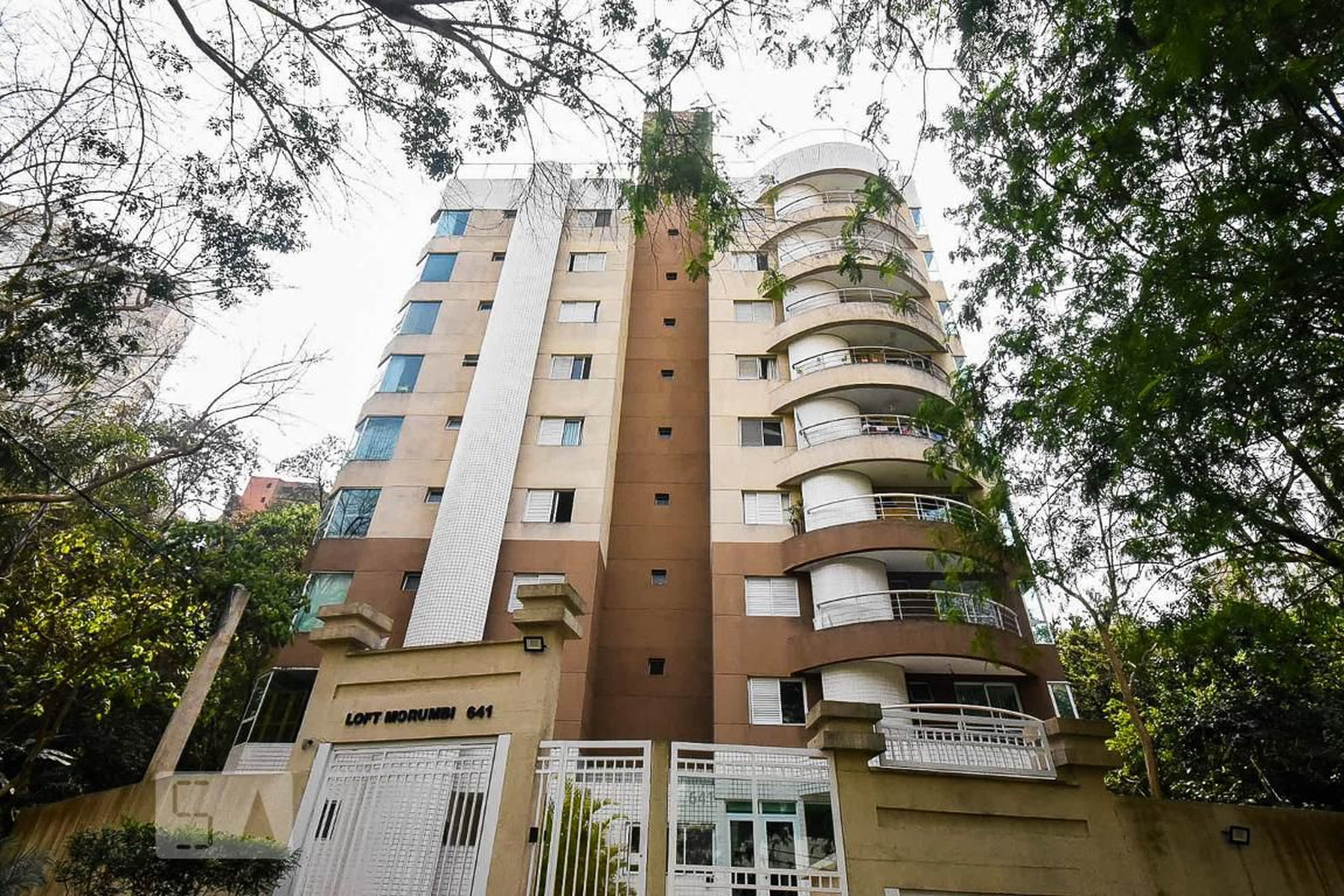 Fachada Condomínio Loft Morumbi