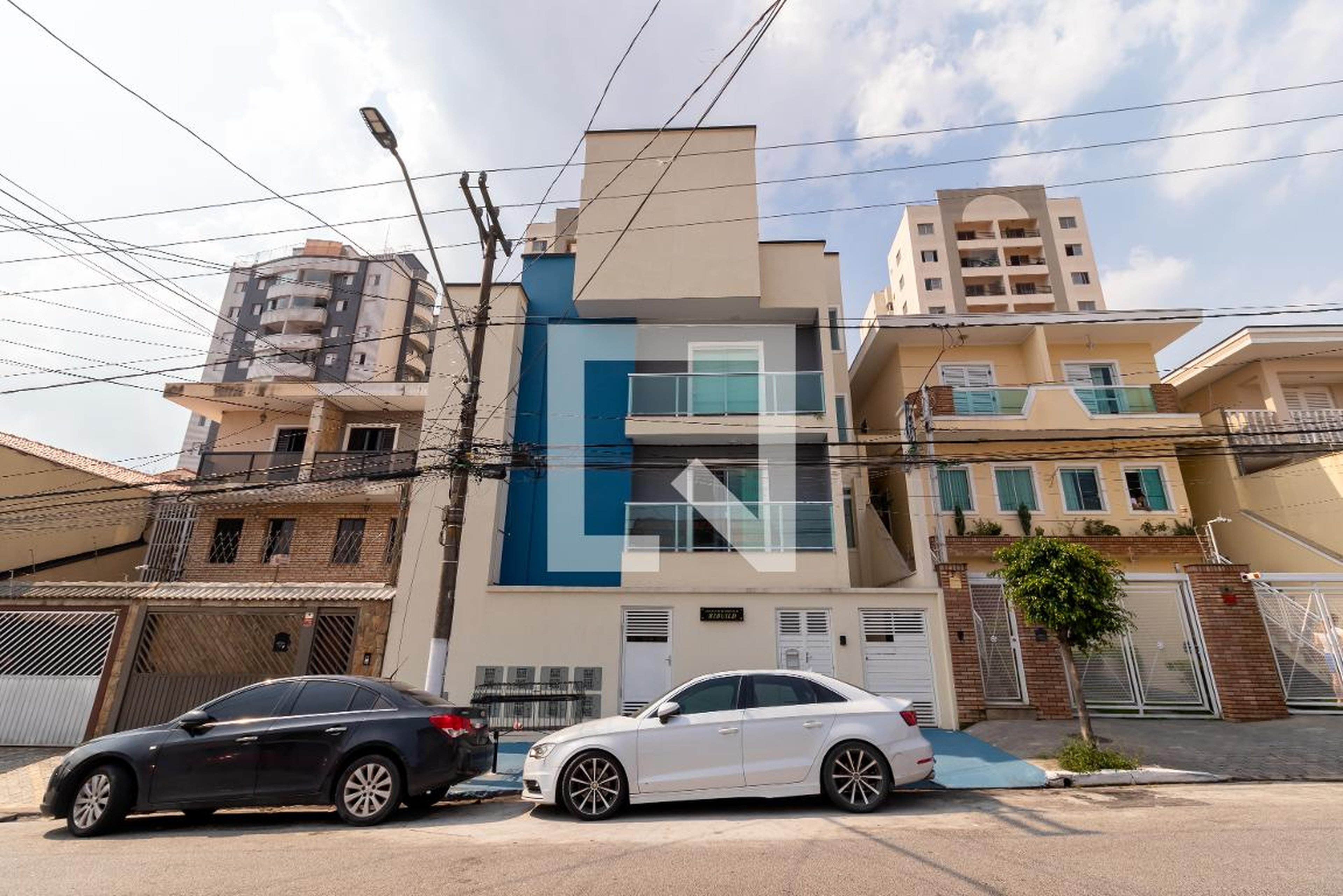 Fachada Condomínio Conjunto Residencial B2Build
