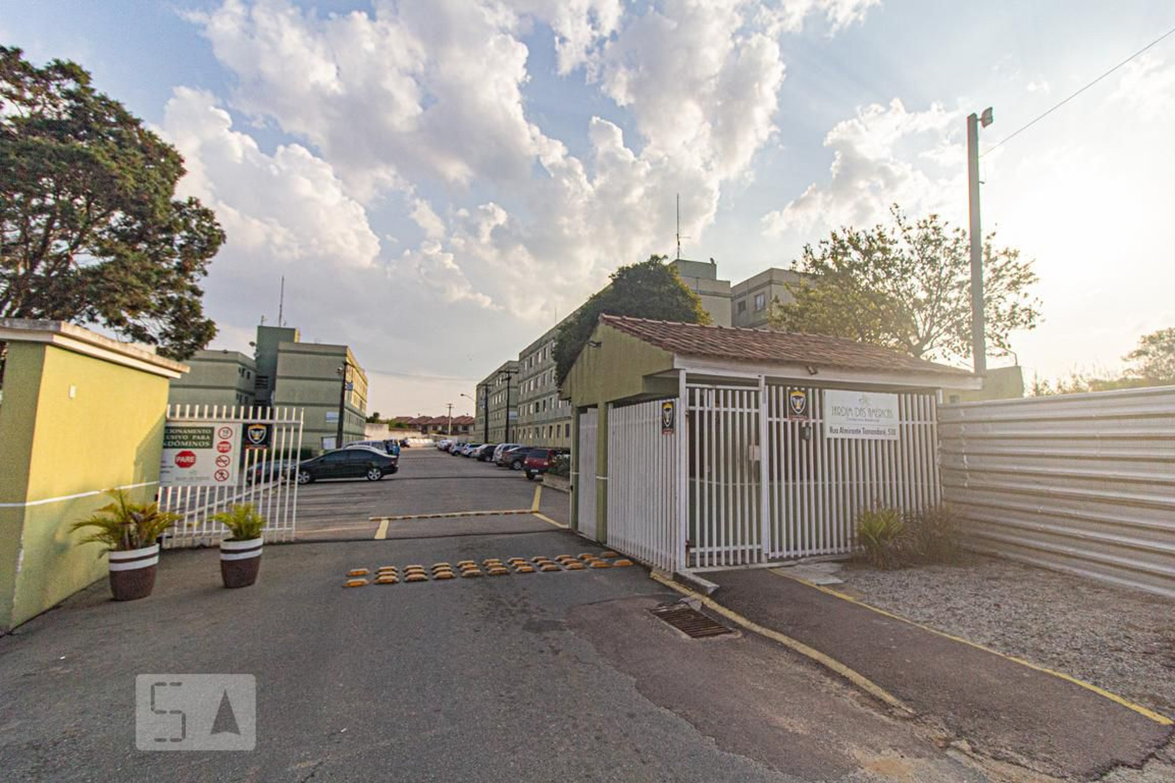 Fachada do Condomínio Residencial Jardim das Américas