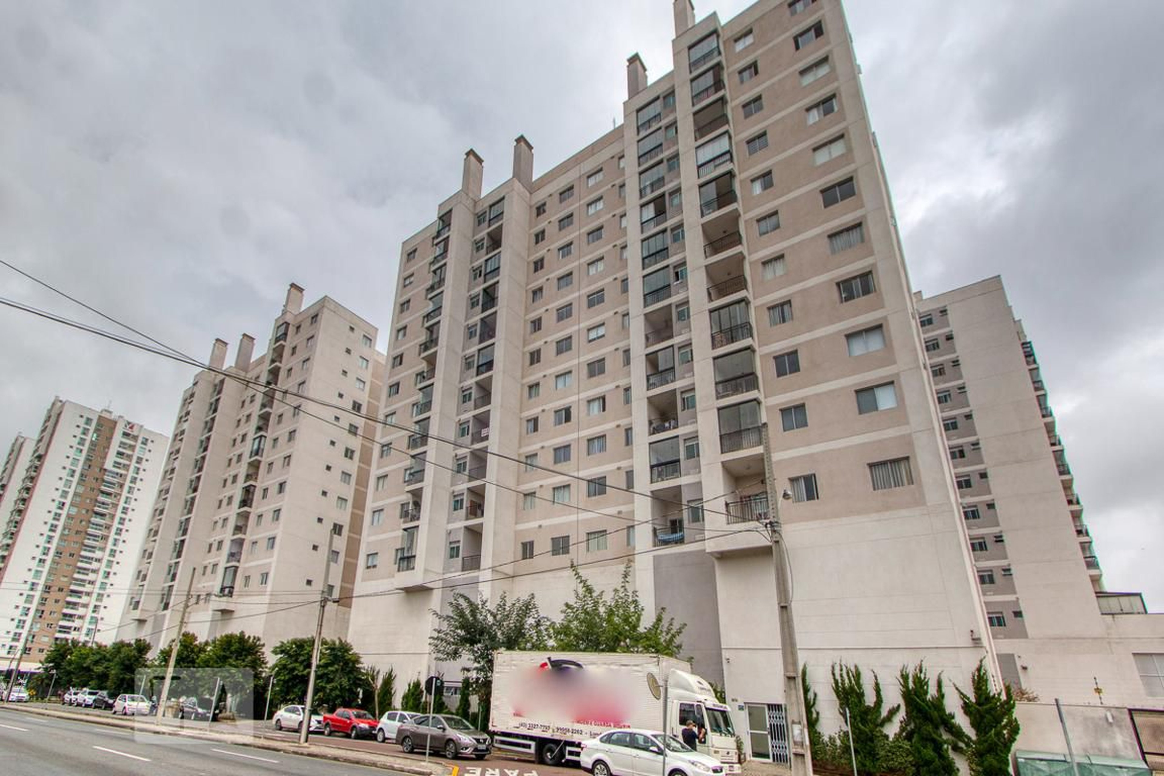 Fachada do Condomínio Condomínio Flex Accant