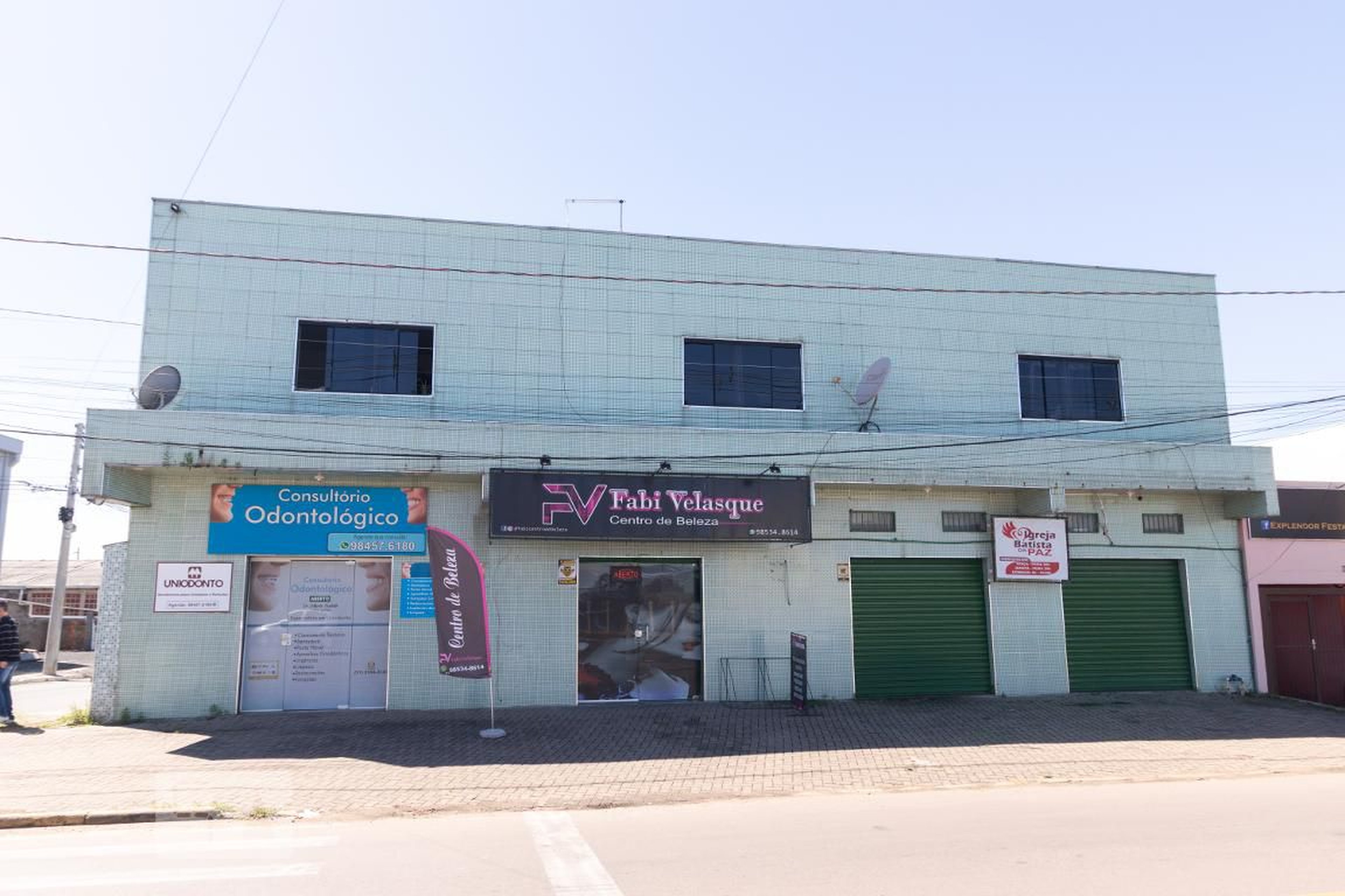 Fachada Condomínio em Rua Santo Antônio dos Pobres, 2070