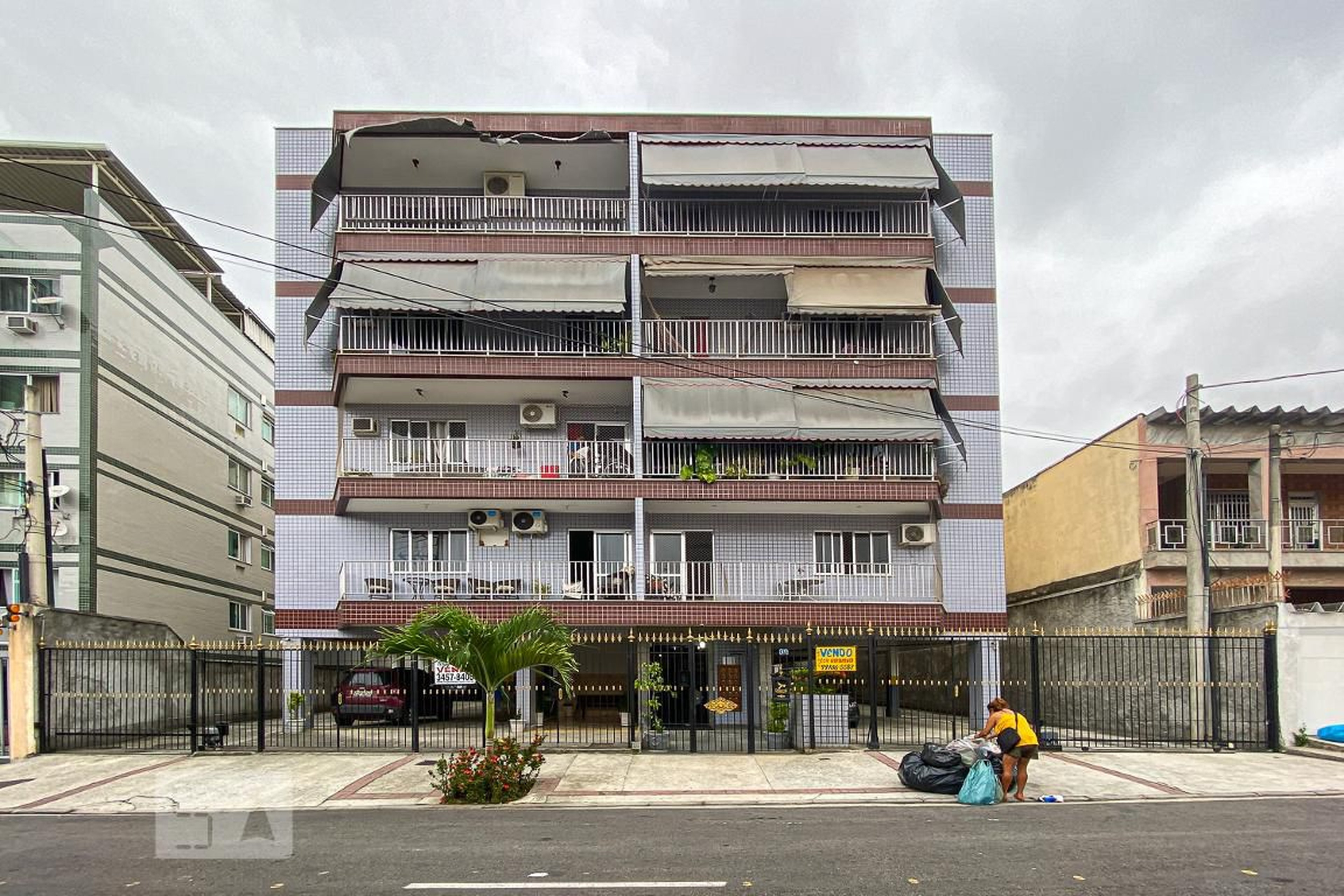 Fachada Condomínio em Rua Macunaíma, 41