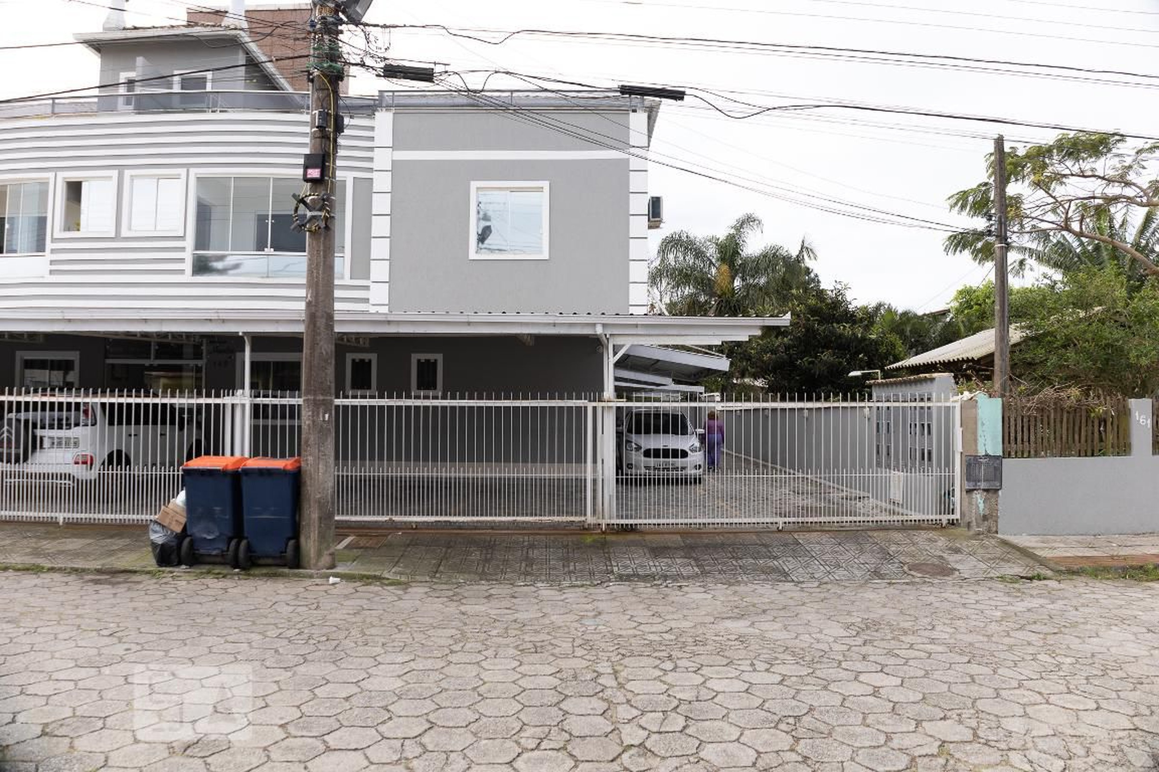 Fachada do Condomínio Residencial Marilia