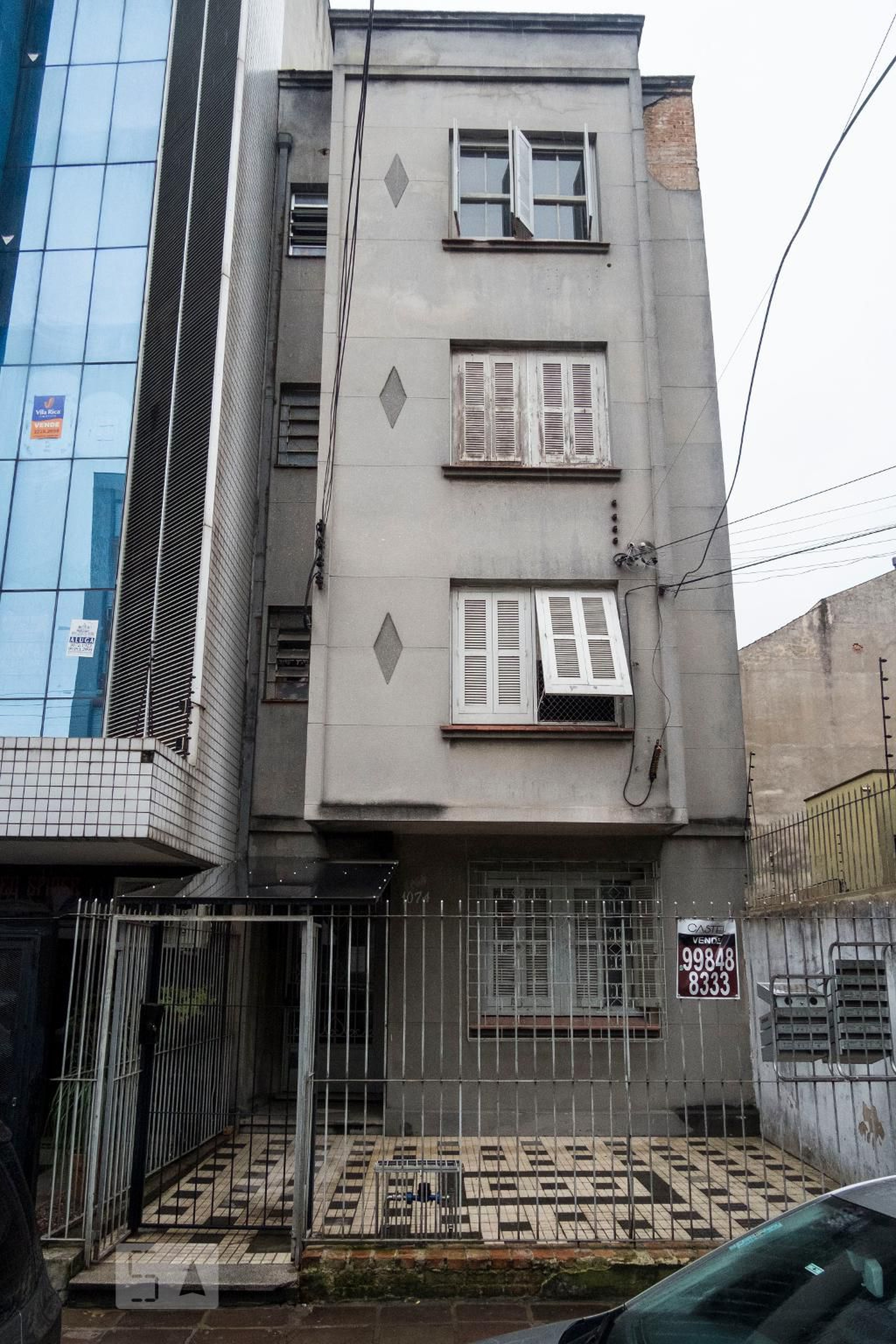Fachada Condomínio em Rua General Lima E Silva, 1074