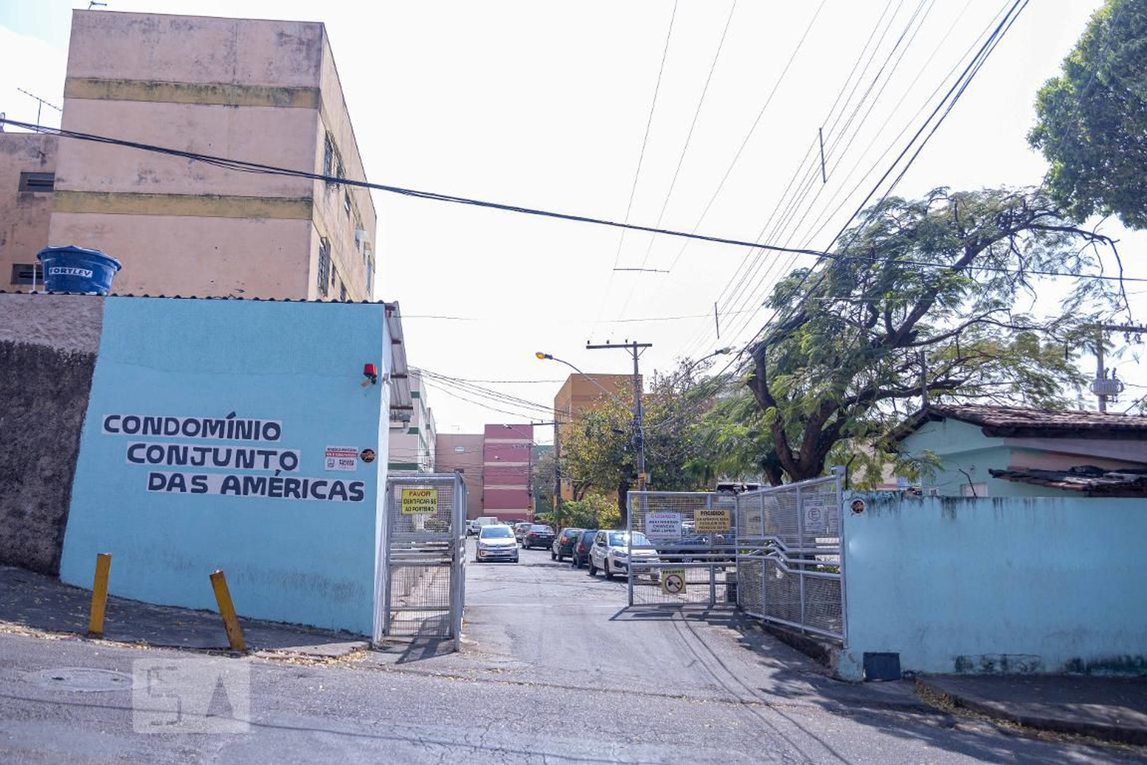 Fachada do Condomínio Condomínio Conjunto das Américas