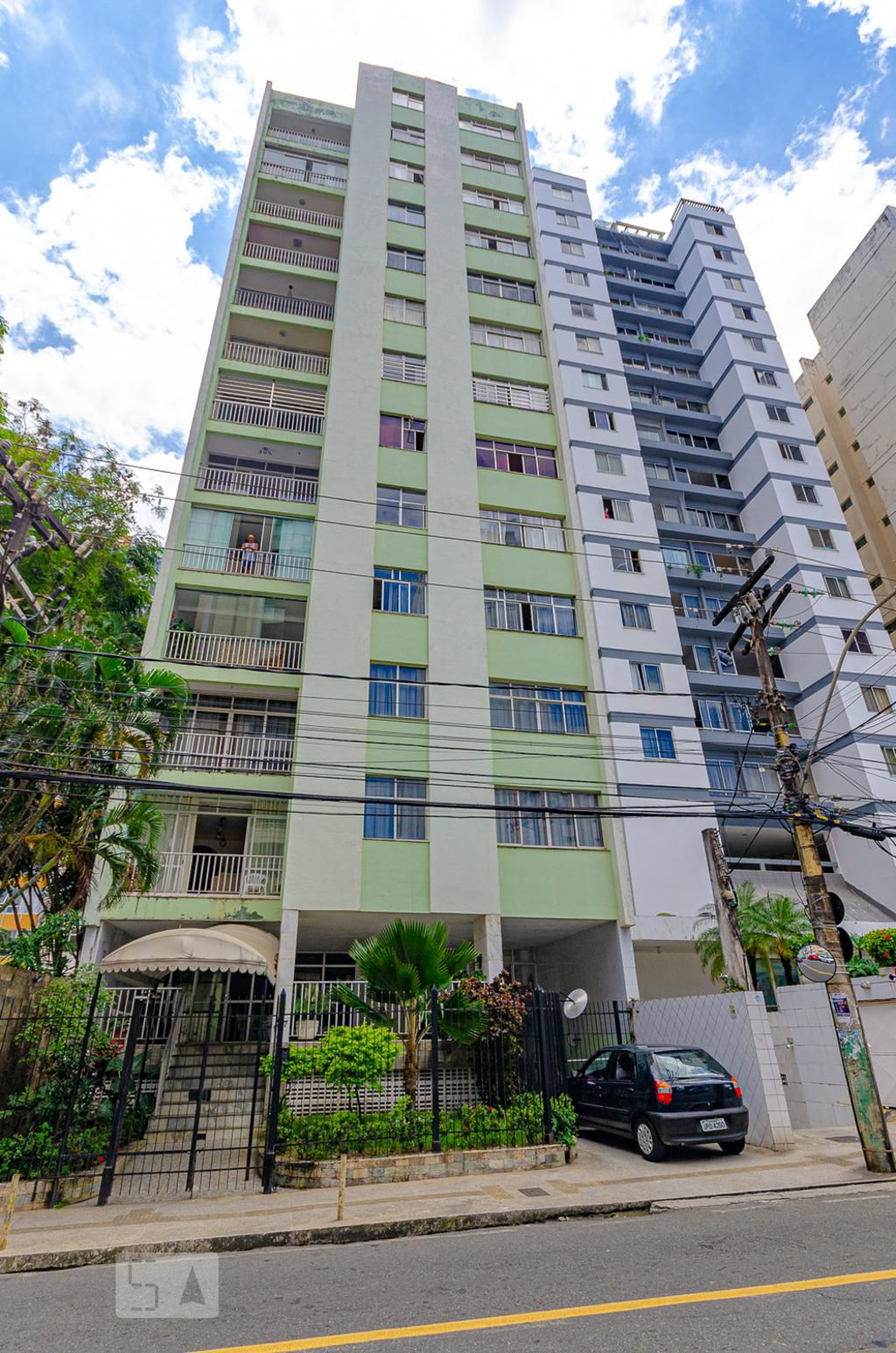 Fachada do Condomínio Condomínio Morada do Bosque