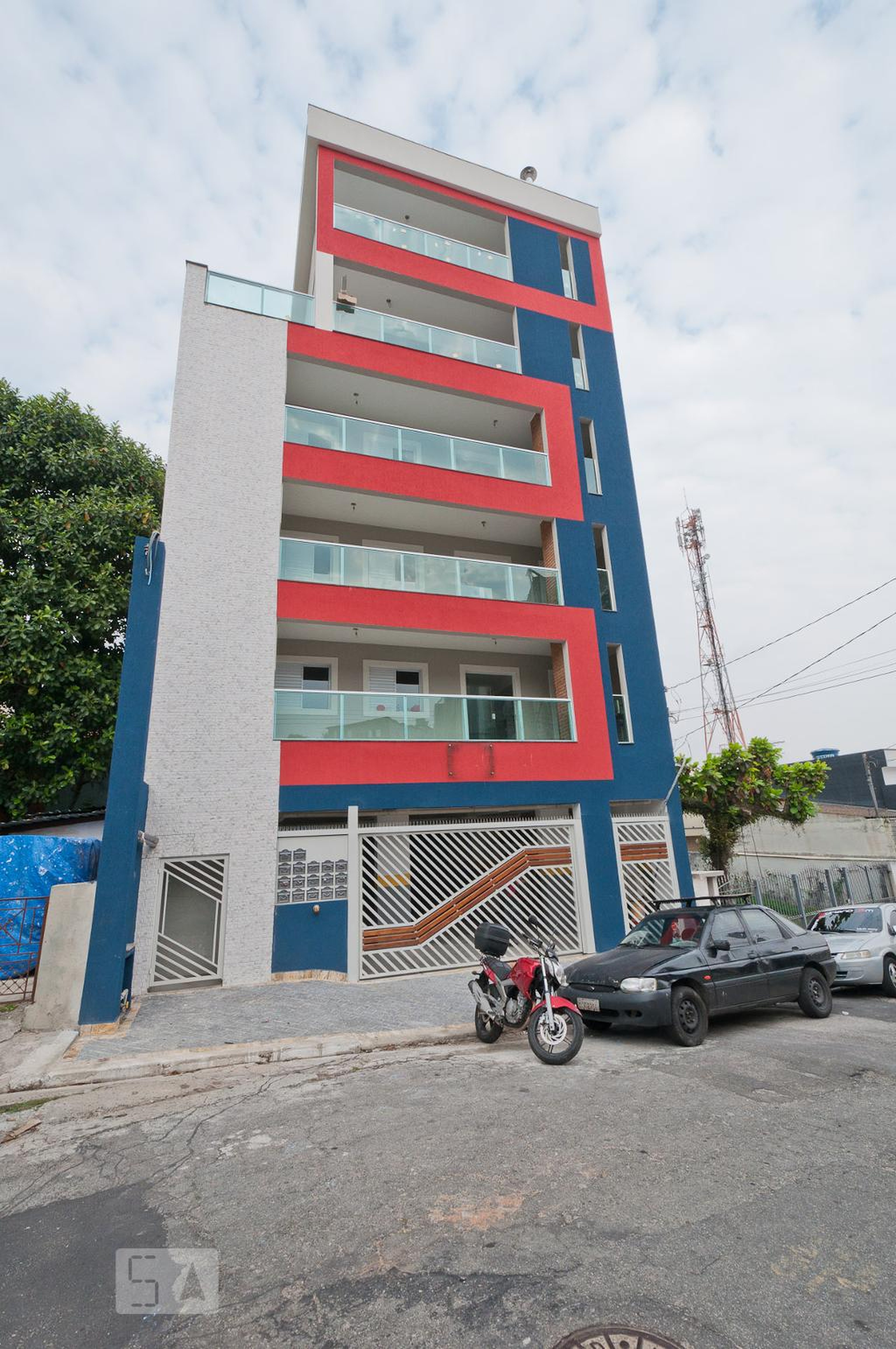Fachada do Condomínio Residencial Portier II
