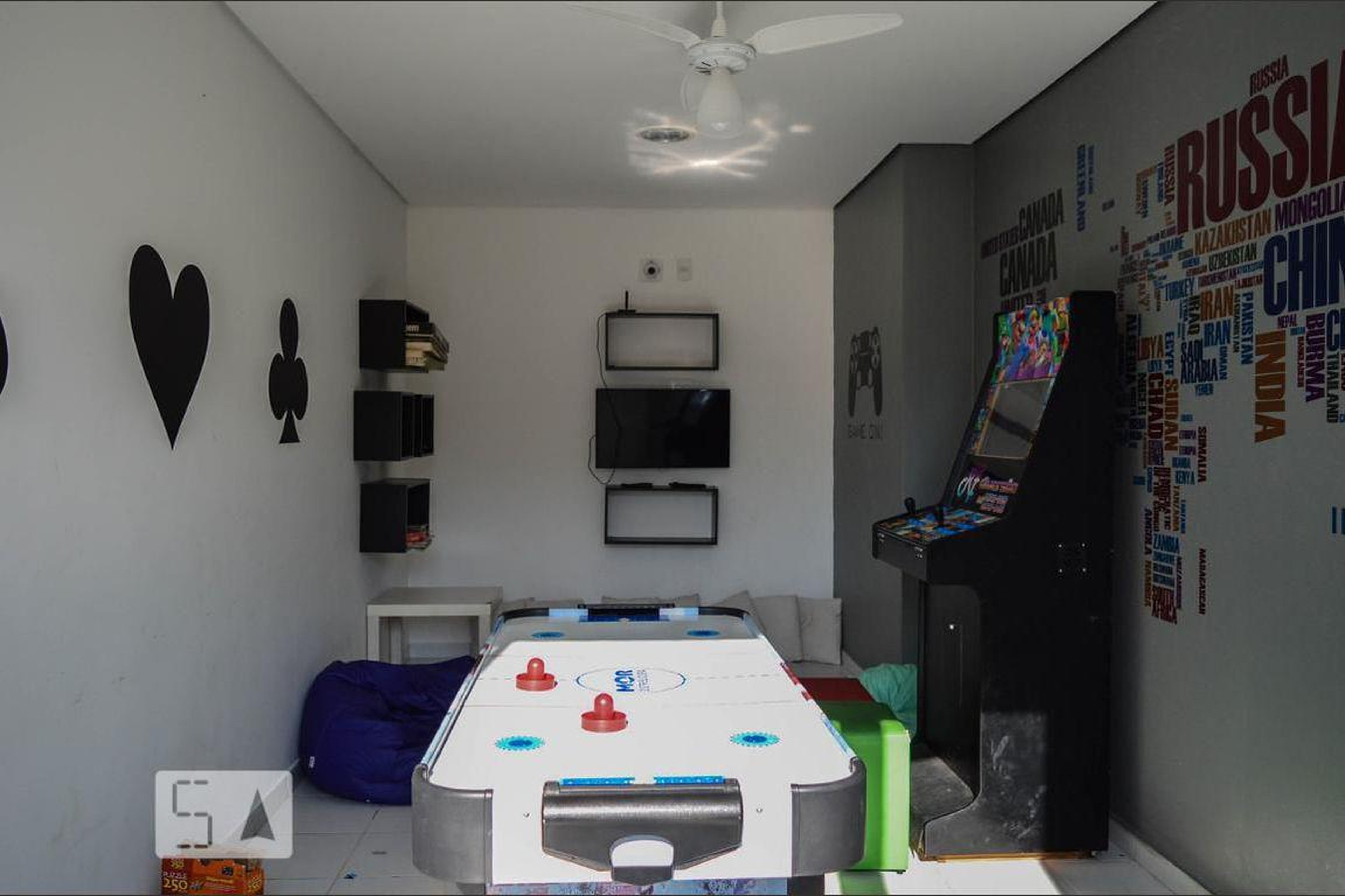 Salão de jogos - Parque dos Pássaros Residencial Canário